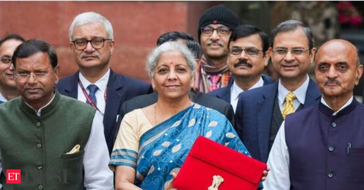 Union Budget 2024 Nirmala Sitharaman Arrives At The Parliament Meets