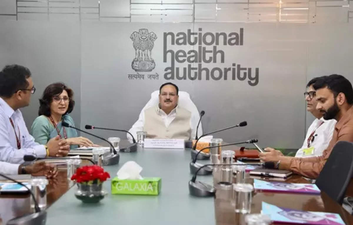 Union Health Minister Nadda Reviews Ayushman Bharat Pmjay Ayushman