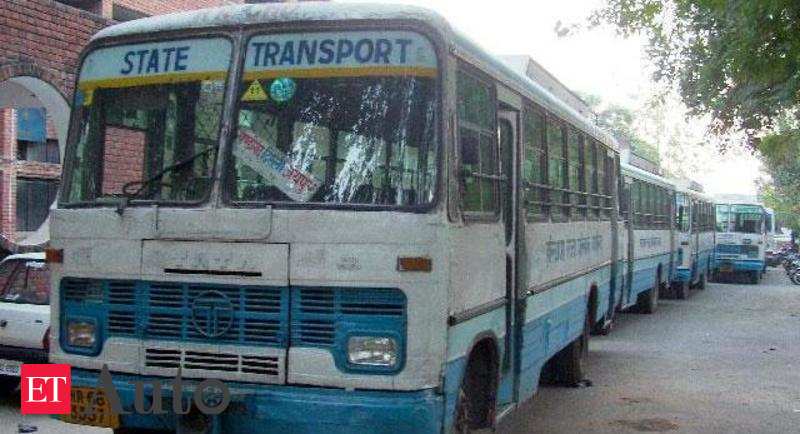 Haryana Roadways Haryana Roadways Buses Off The Road As Employees