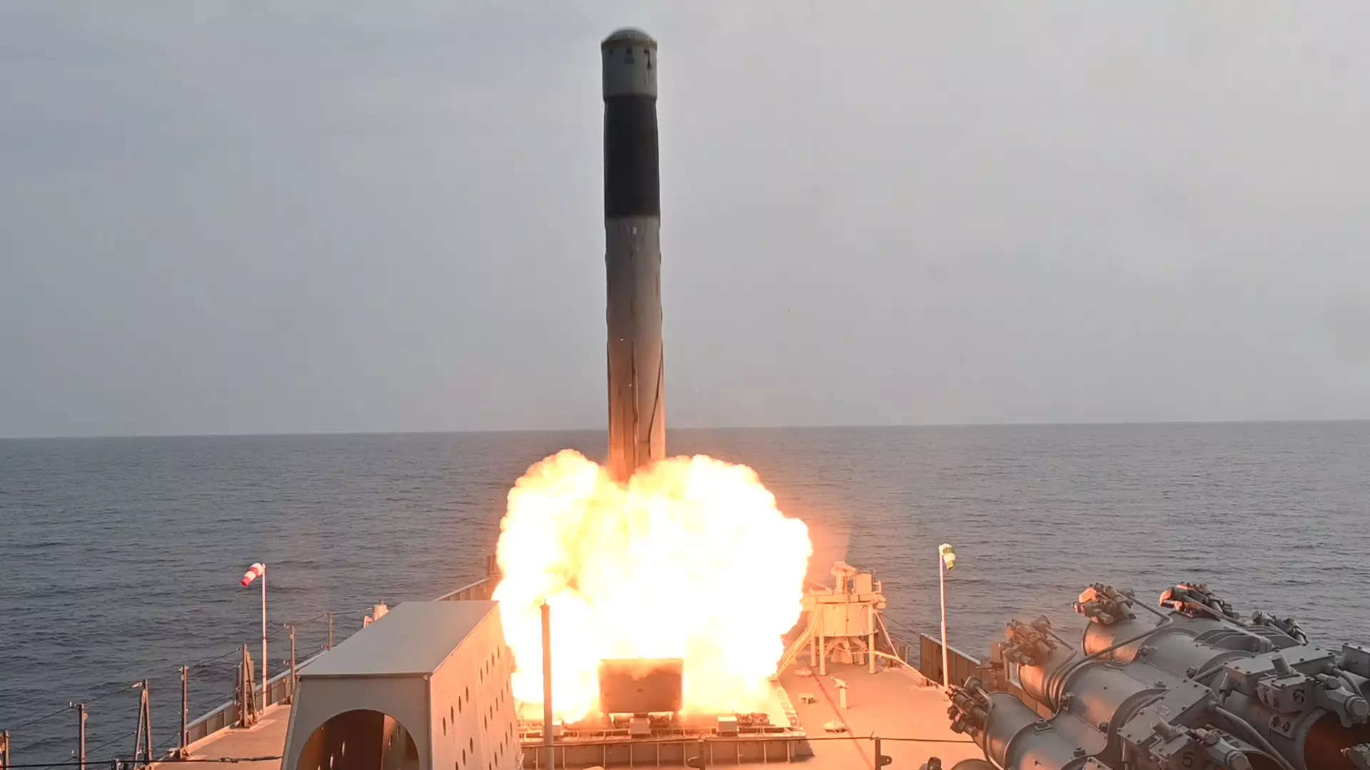 Maiden Brahmos Supersonic cruise missile hits bull's eye: Indian Navy, ET Government