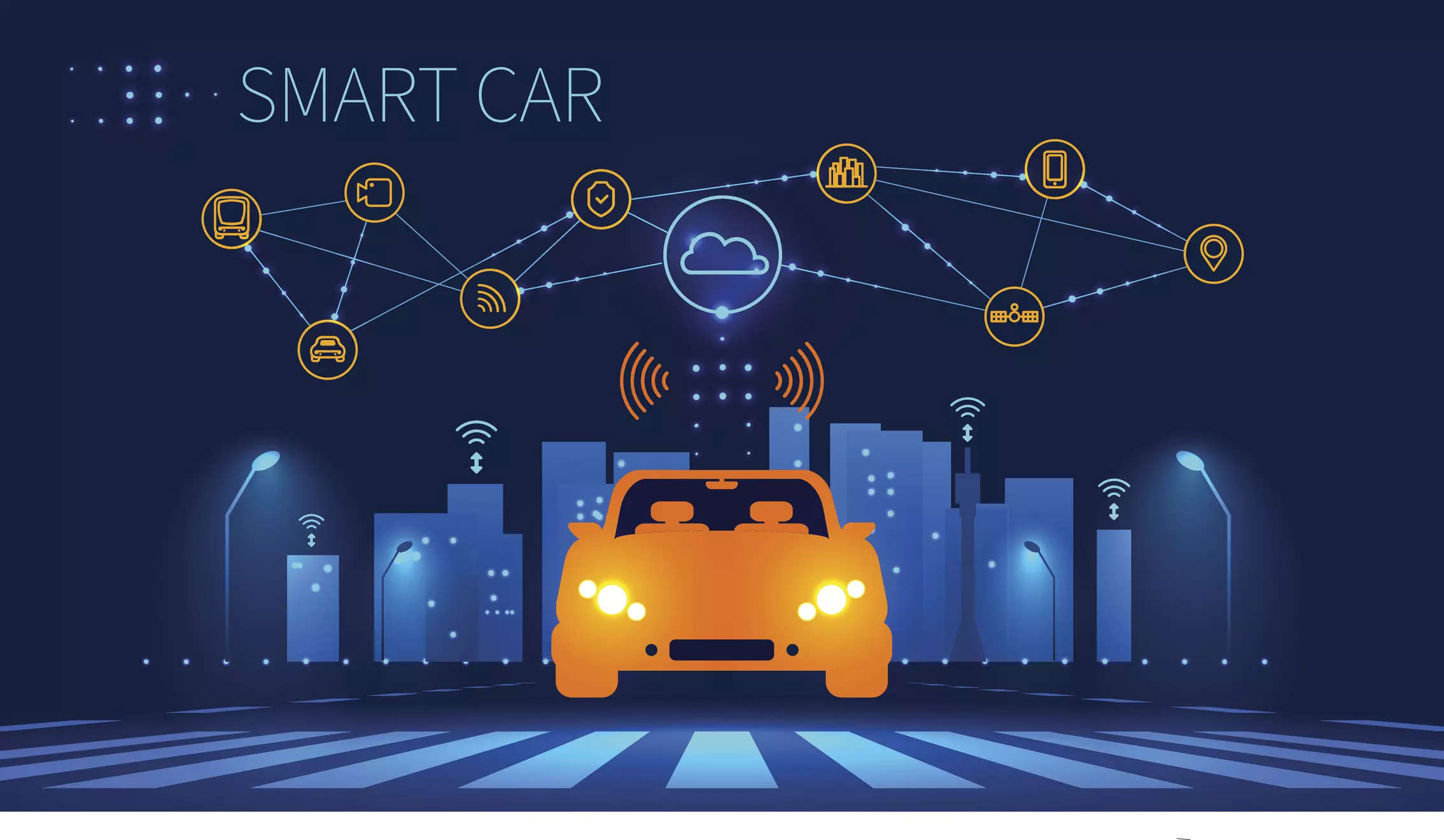 <p>Connected vehicles, and especially AVs, are safer than vehicles driven by humans. In fact, 90% of motor vehicle accidents are due to human error.</p>