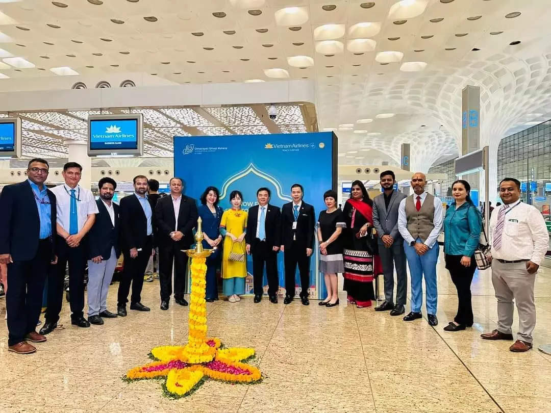 <p>Hanoi- Mumbai route launch event</p>