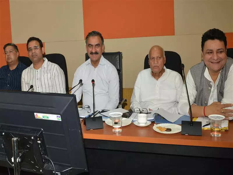 <p>Review meeting in Dharamshala</p>
