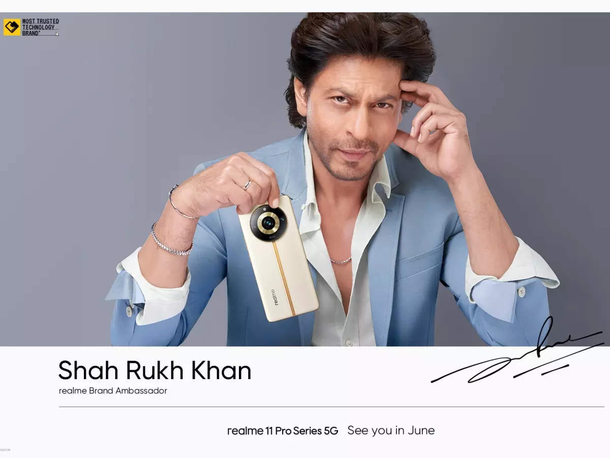Shah Rukh Khan takes a 'leap' with realme as brand ambassador for ...