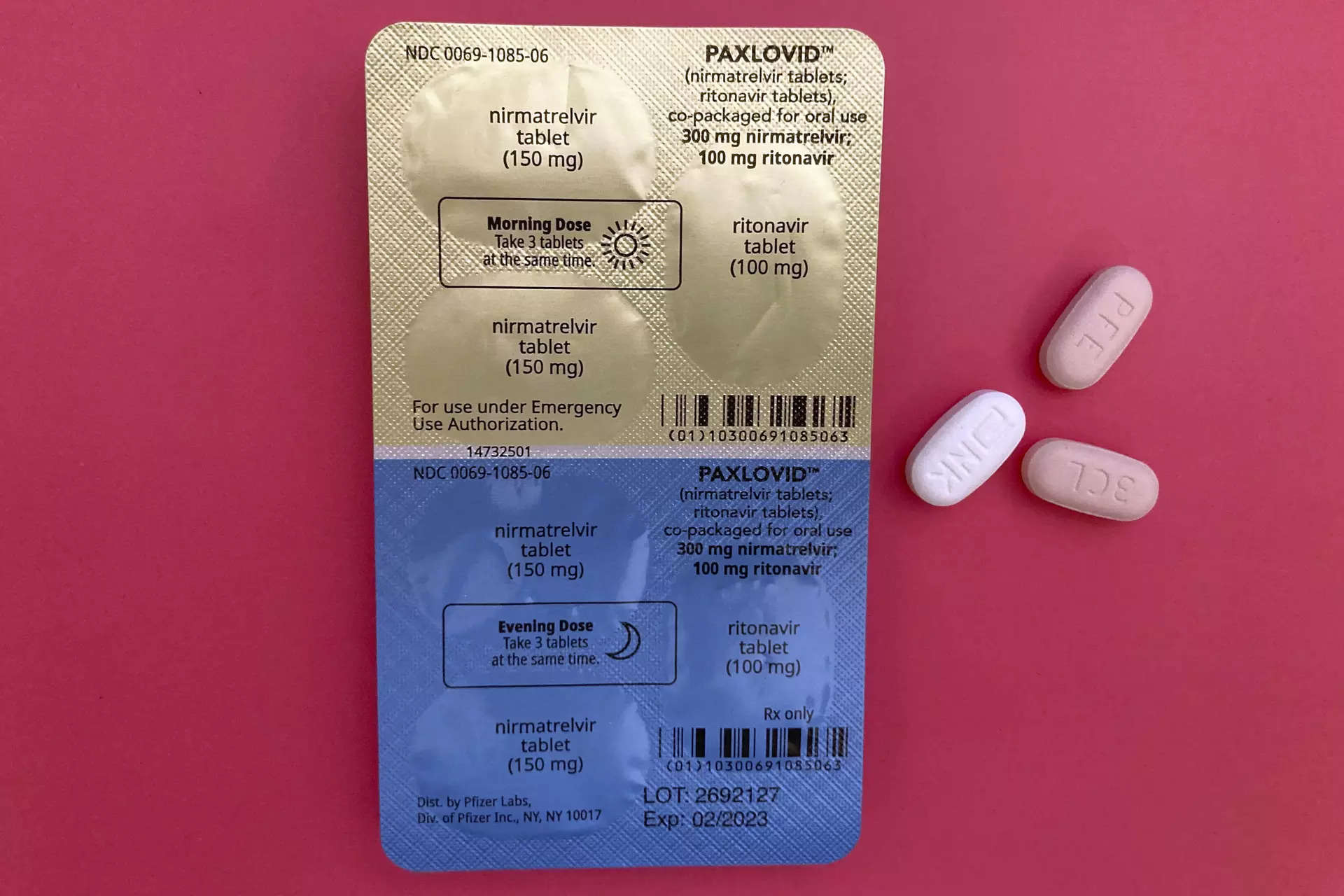 <p>FILE - The anti-viral drug Paxlovid is displayed in New York, Monday, Aug. 1, 2022. Pfizer received full approval for the COVID-19 medication on Thursday, May 25, 2023, winning the U.S. Food and Drug Administration's full endorsement for a drug that has been the go-to treatment against the virus for more than two years. (AP Photo/Stephanie Nano, File)</p>