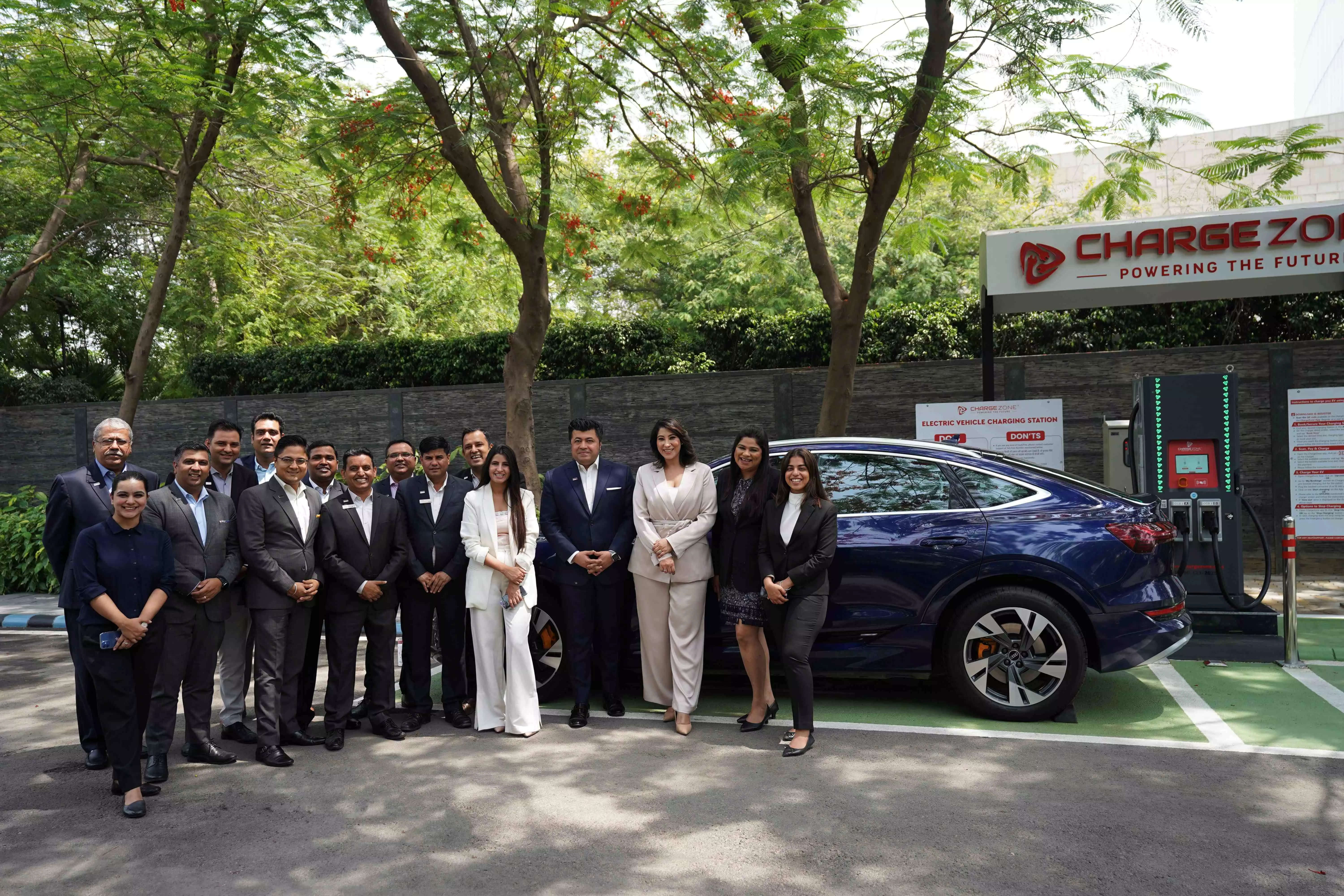 CHARGE ZONE partners with Marriott International to deploy EV charging  stations at hotel properties in India - Hotelier India