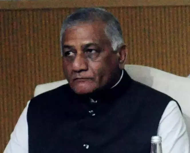 <p>Minister of State for Civil Aviation Gen (Dr) VK Singh (Retd)</p>