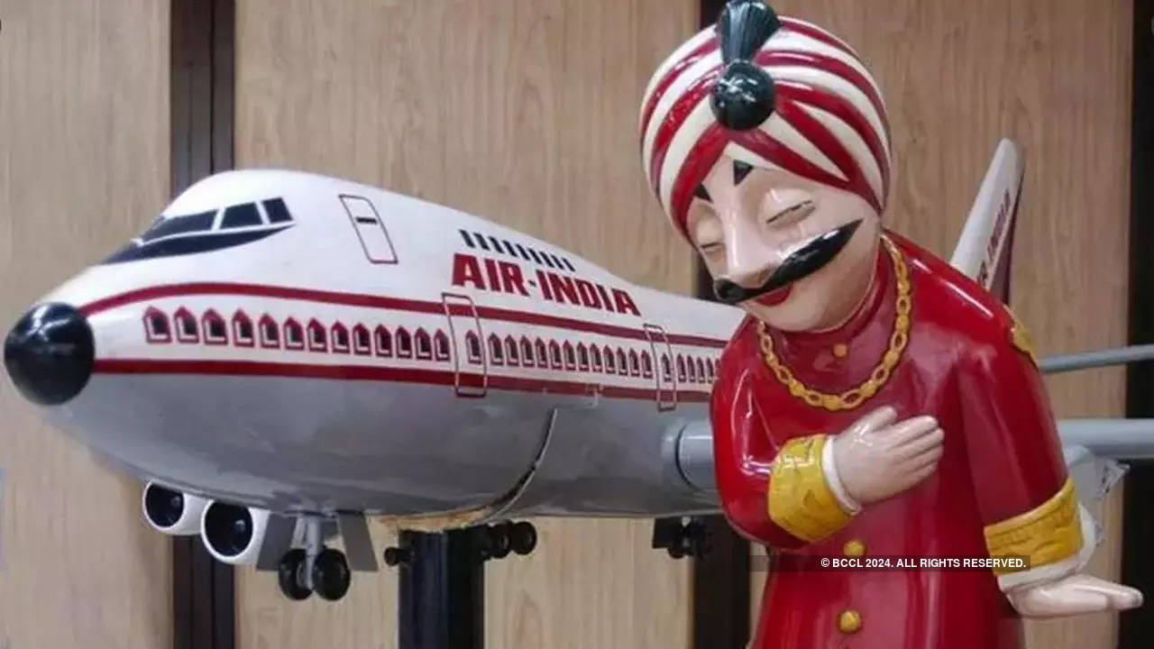 <p>Air India's Maharaja mascot</p>