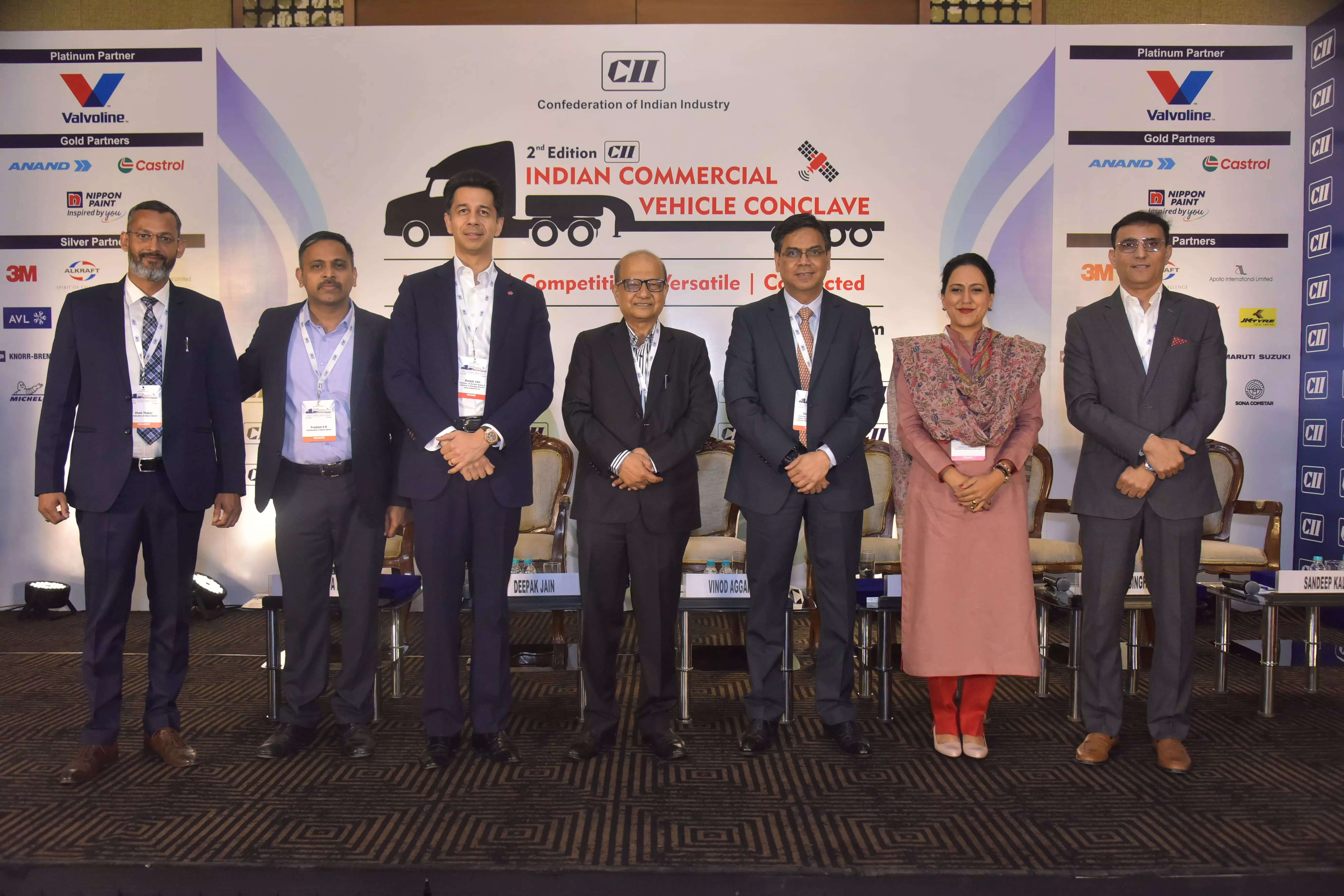 <p>Indian Commercial Vehicle Conclave organised by the CII</p>