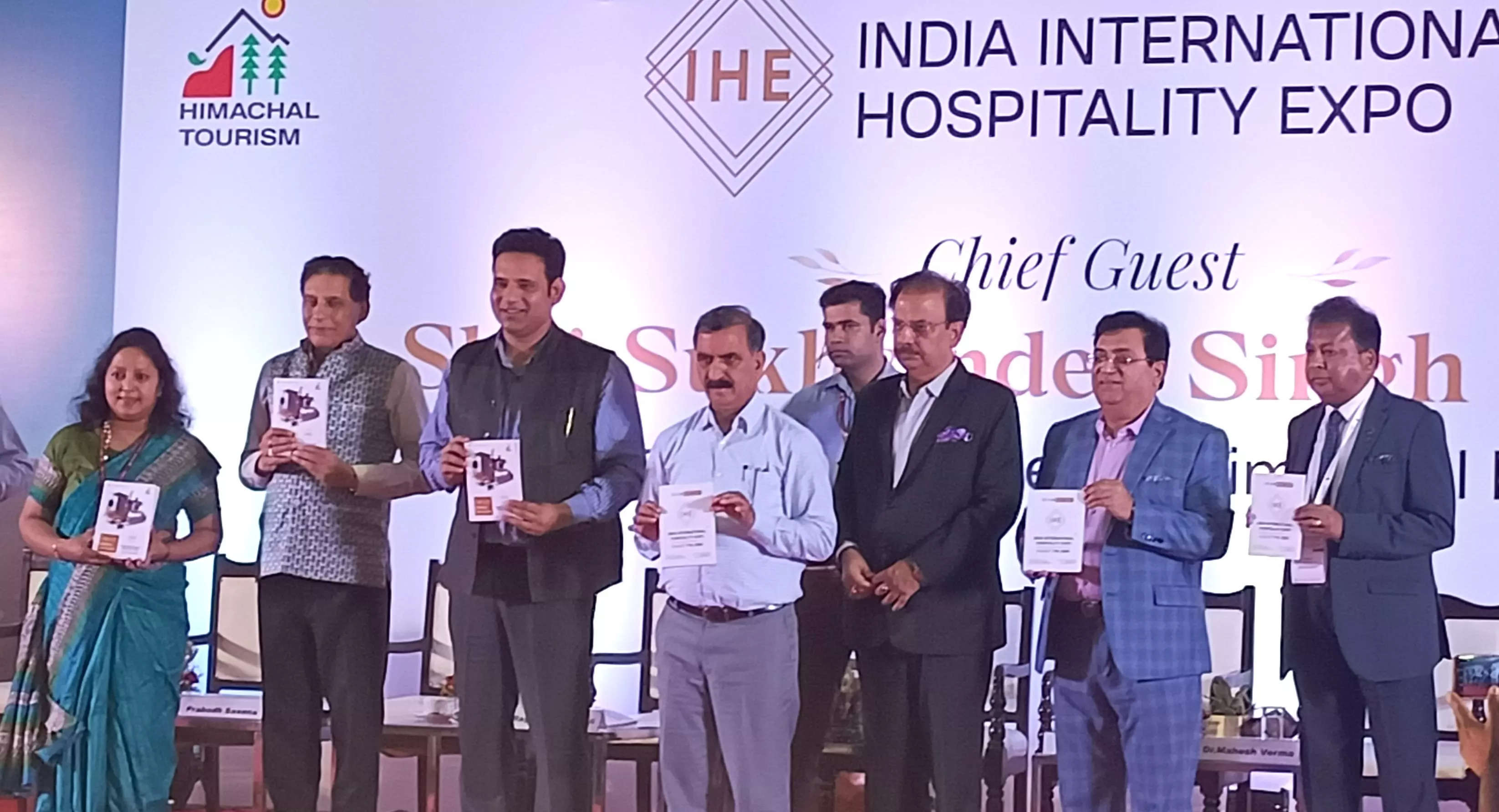 <p>Inauguration of the sixth edition of the International Hospitality Expo (IHE) at India Exposition Mart Limited (IEML) in Greater Noida.</p>