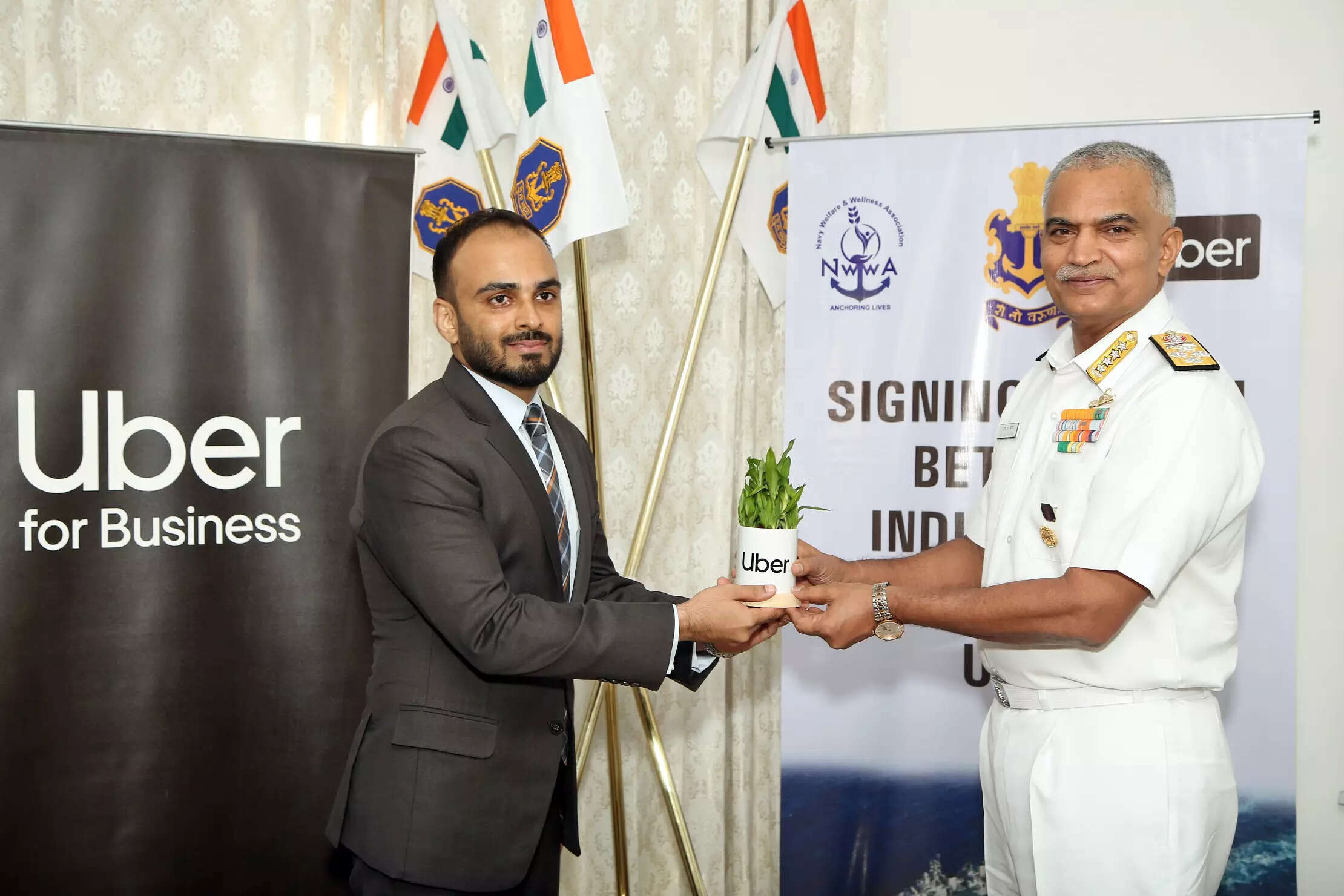 <p>Through this partnership, the Indian Navy will seamlessly integrate Uber’s advanced ride-sharing technology via a seamless platform - Uber for Business into the Naval ecosystem. </p>