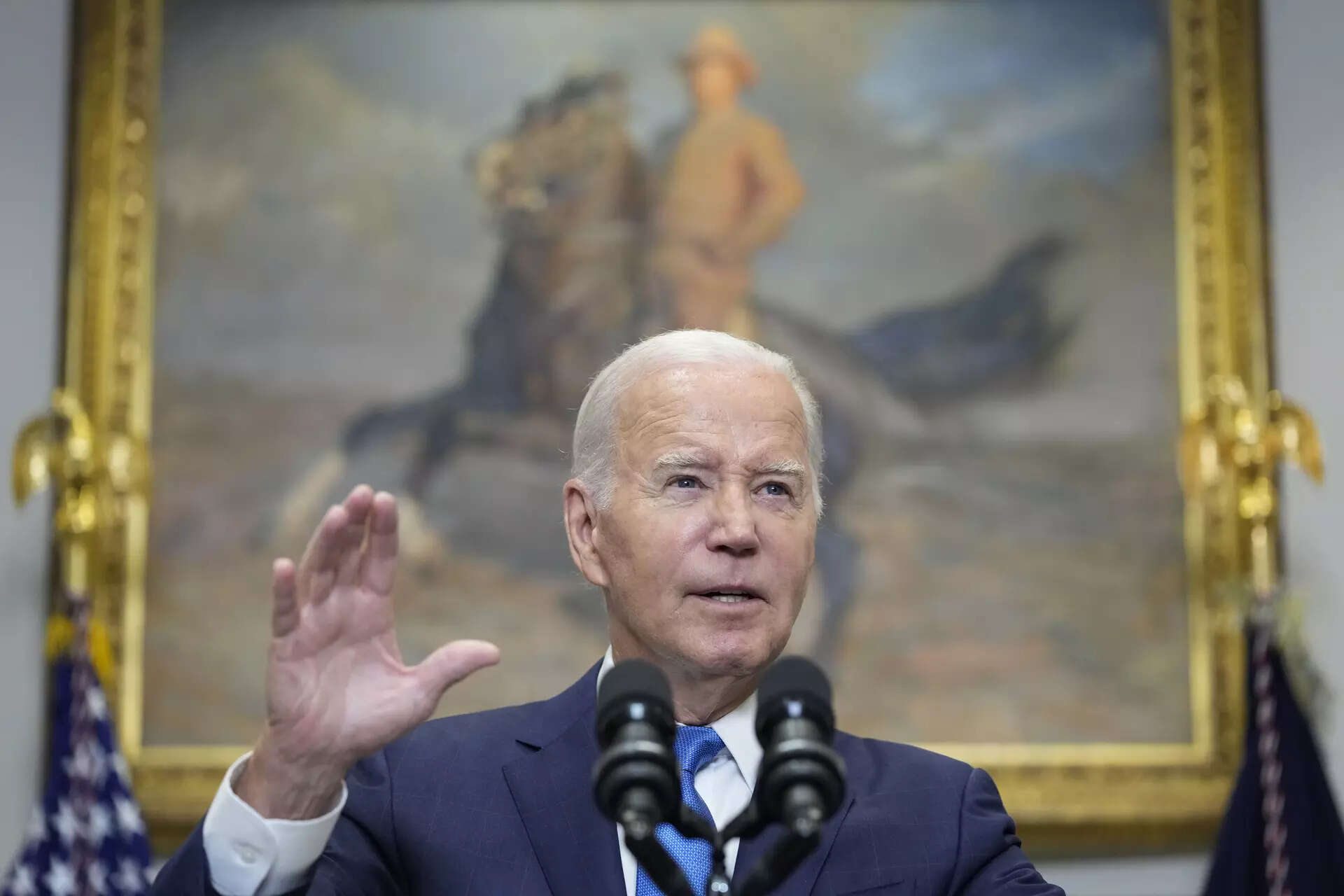 <p>Biden is trying to turbocharge the market for electric vehicles to reduce greenhouse gas emissions and prevent China from solidifying its grip on a growing industry. </p>