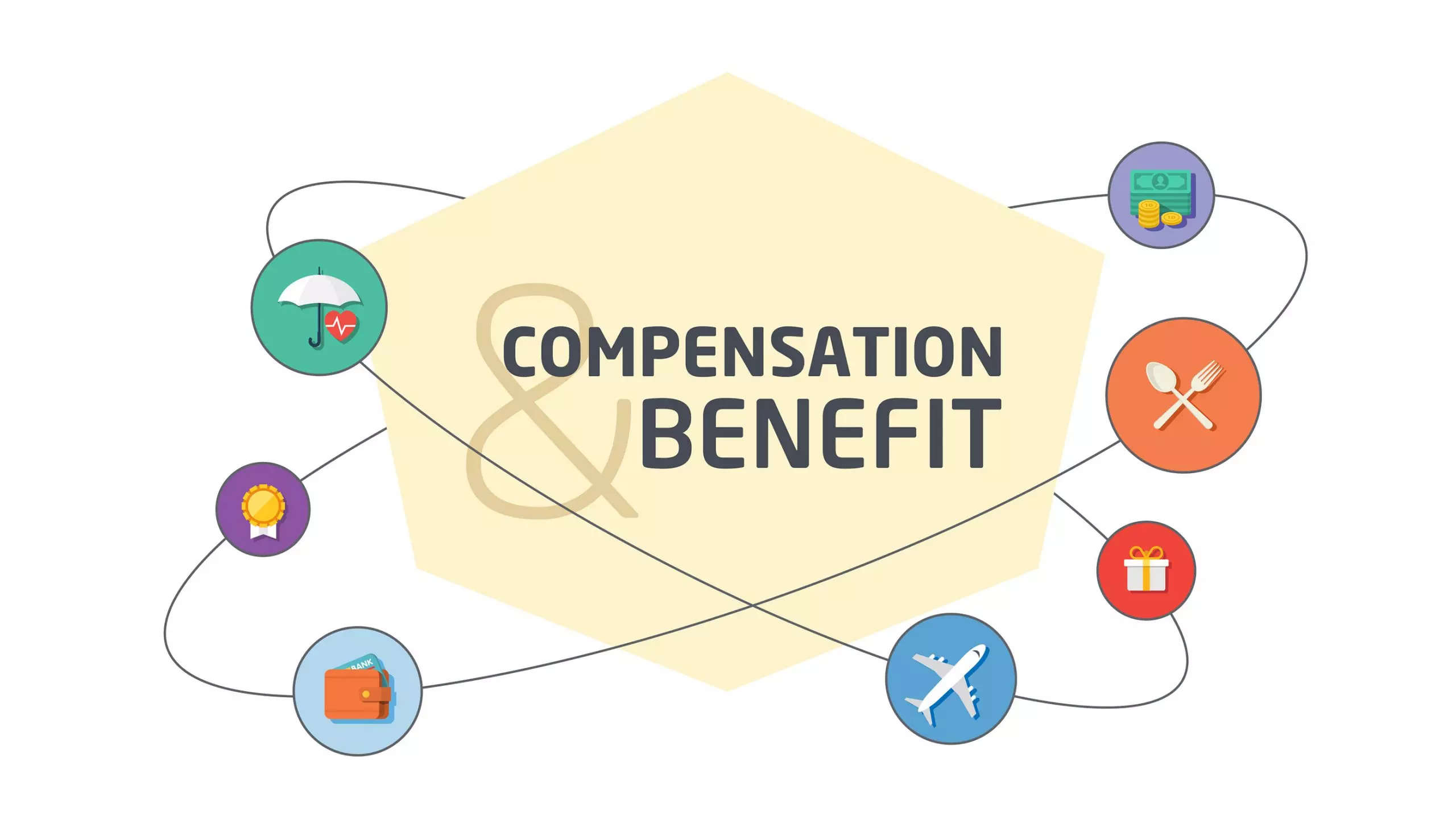 compensation and benefits clipart