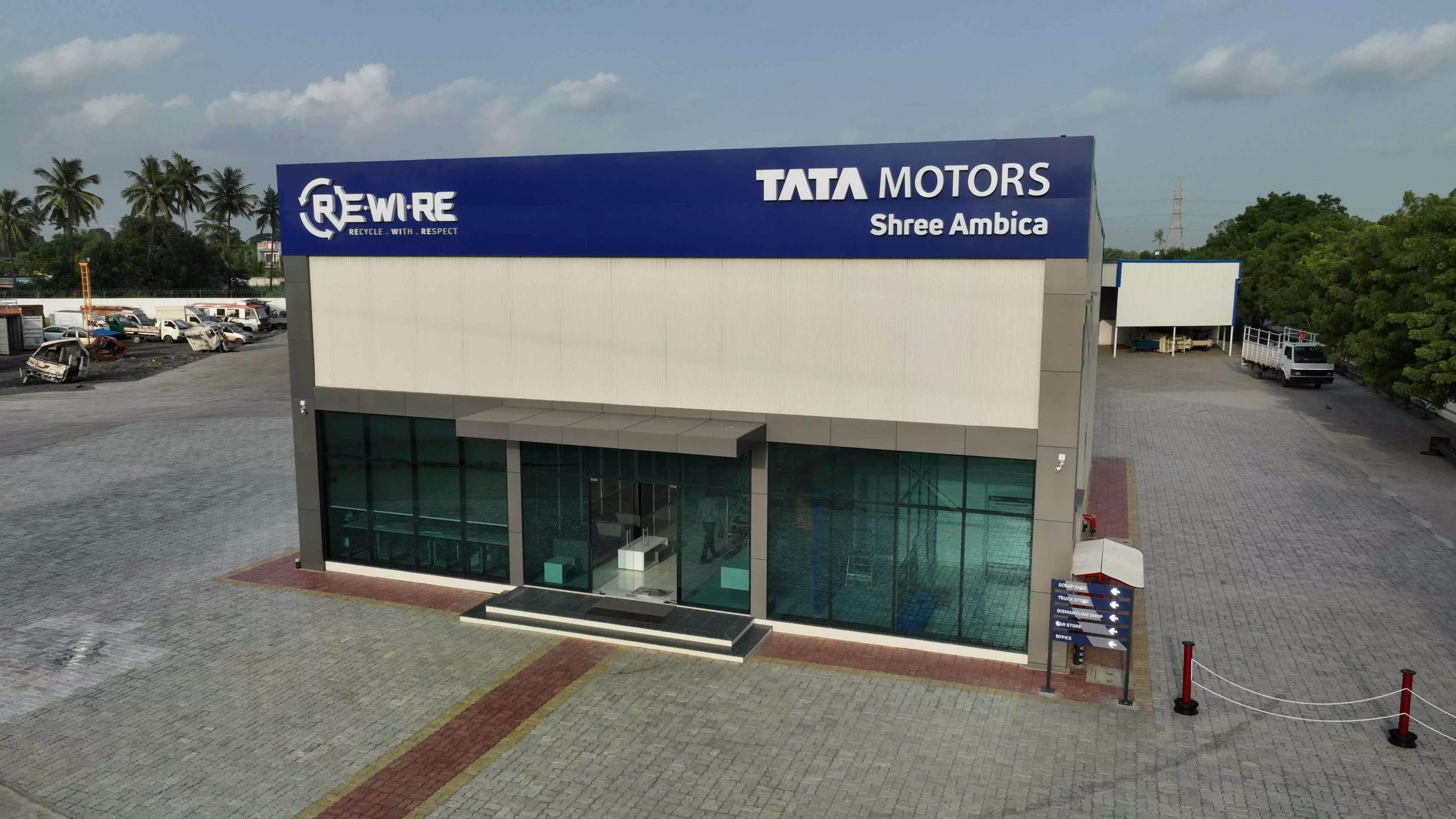 <p>The RVSF is developed and operated by Tata Motors’ partner Shree Ambica Auto to scrap end-of-life passenger and commercial vehicles of all brands. </p>