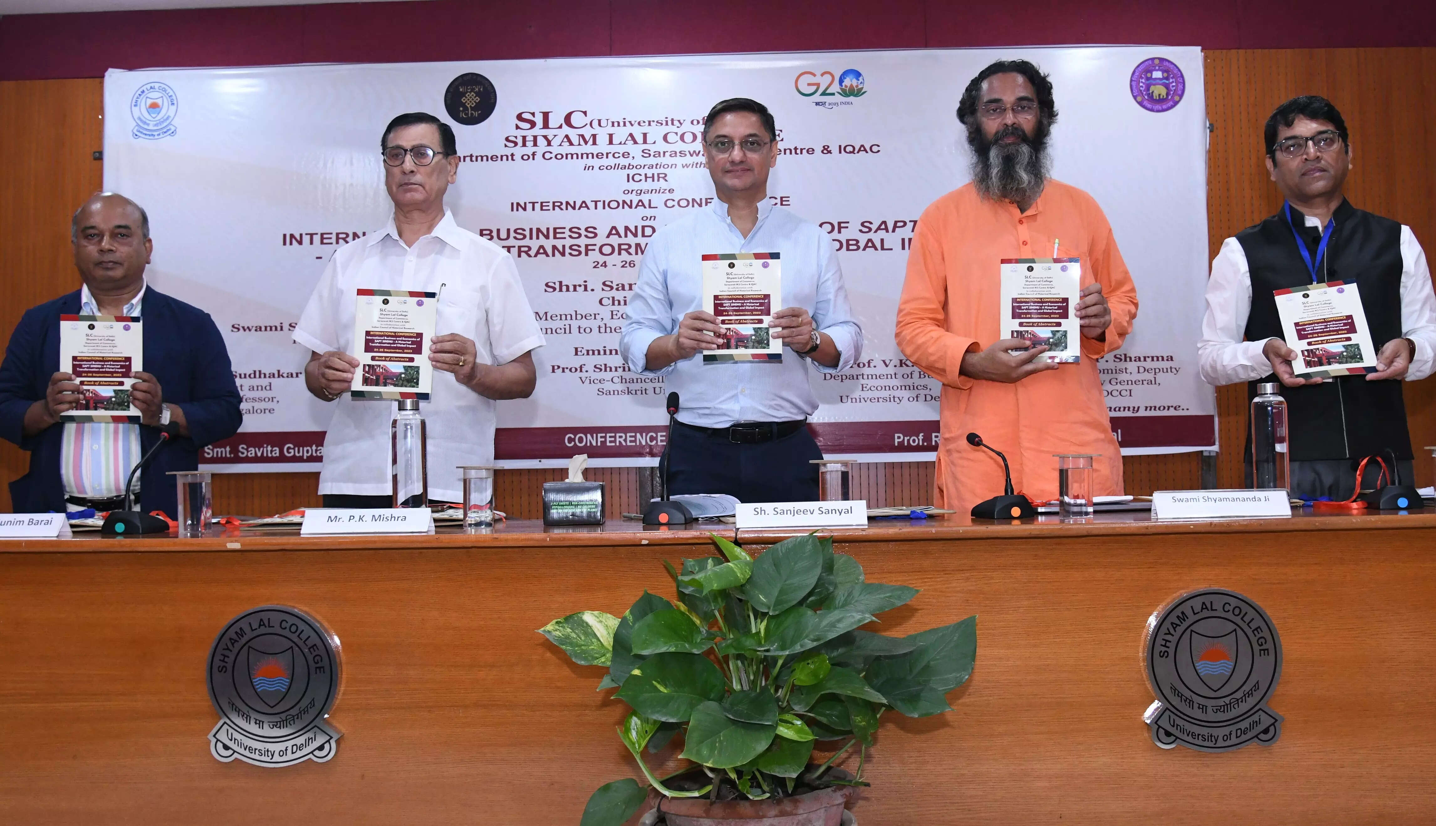 Delhi’s Shyam Lal College hosts 3-day conference on international business, economics of Sapta Sindhu – ET Government