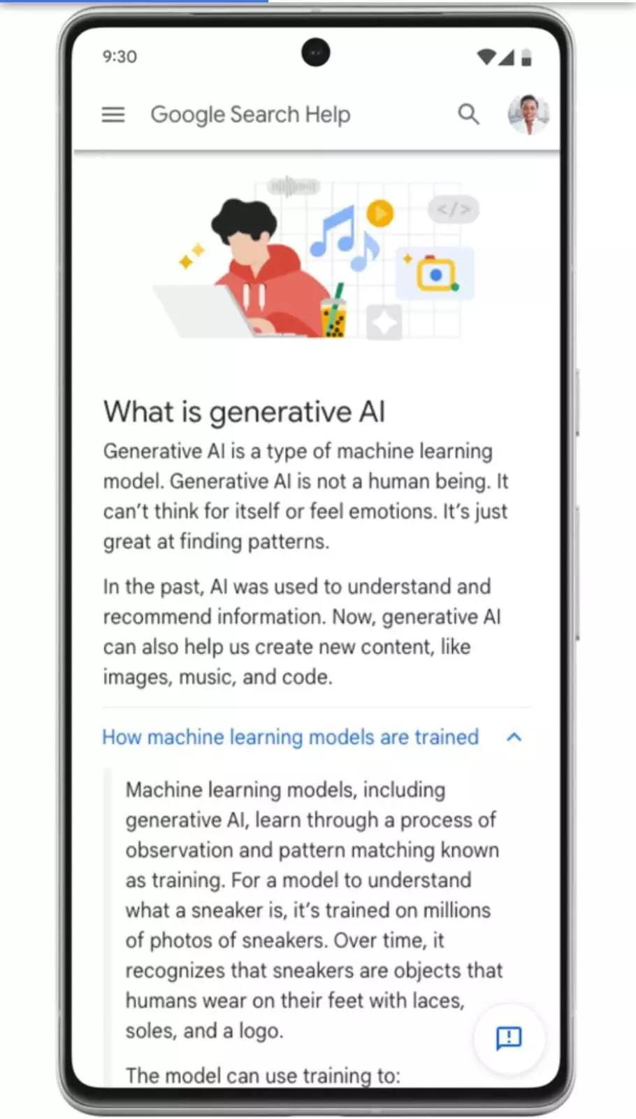 Google machine clearance learning app