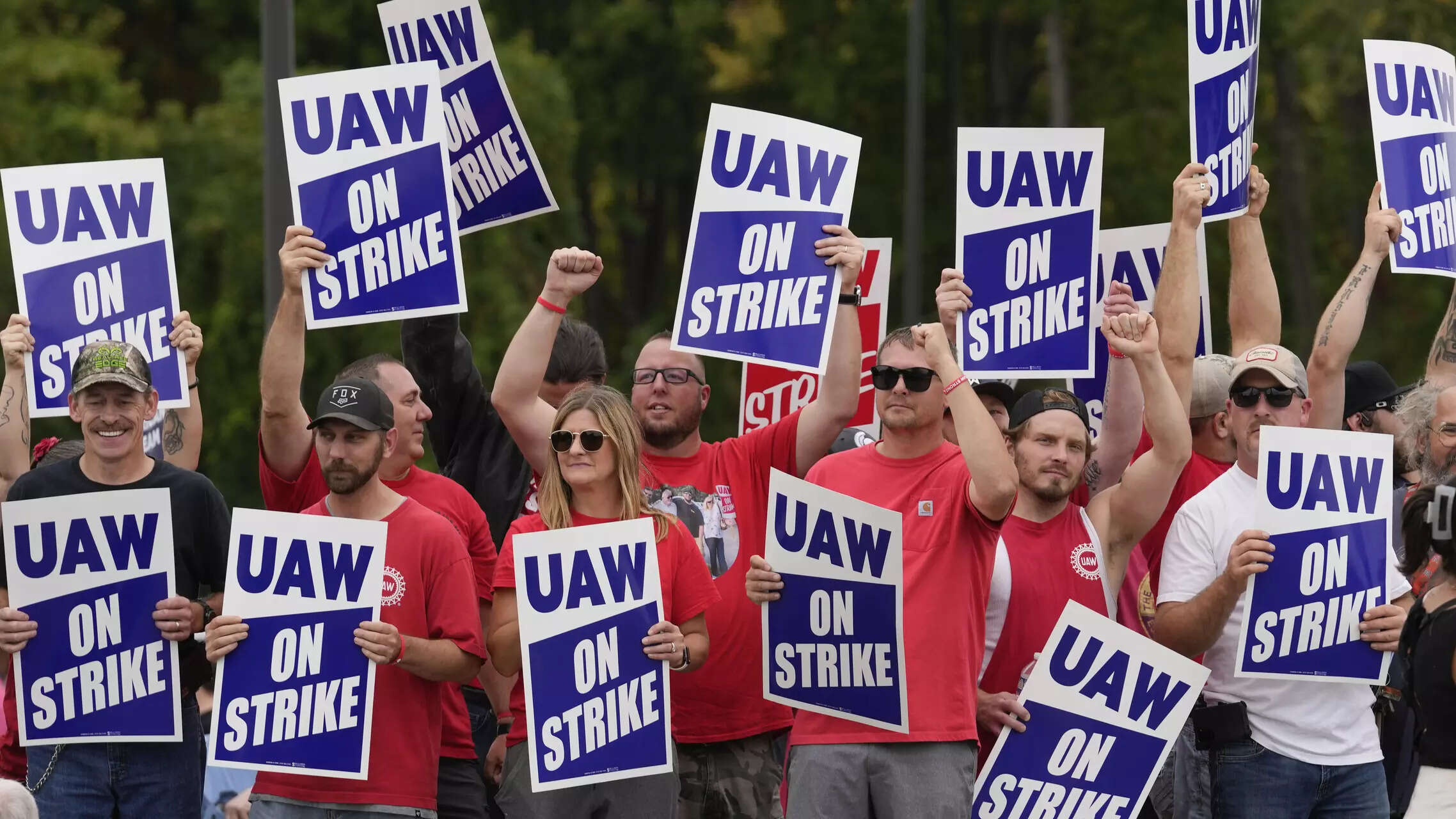 <p>But that may change after the United Auto Workers (UAW) union launched unprecedented, coordinated strikes against GM, Ford and Stellantis last month.</p>