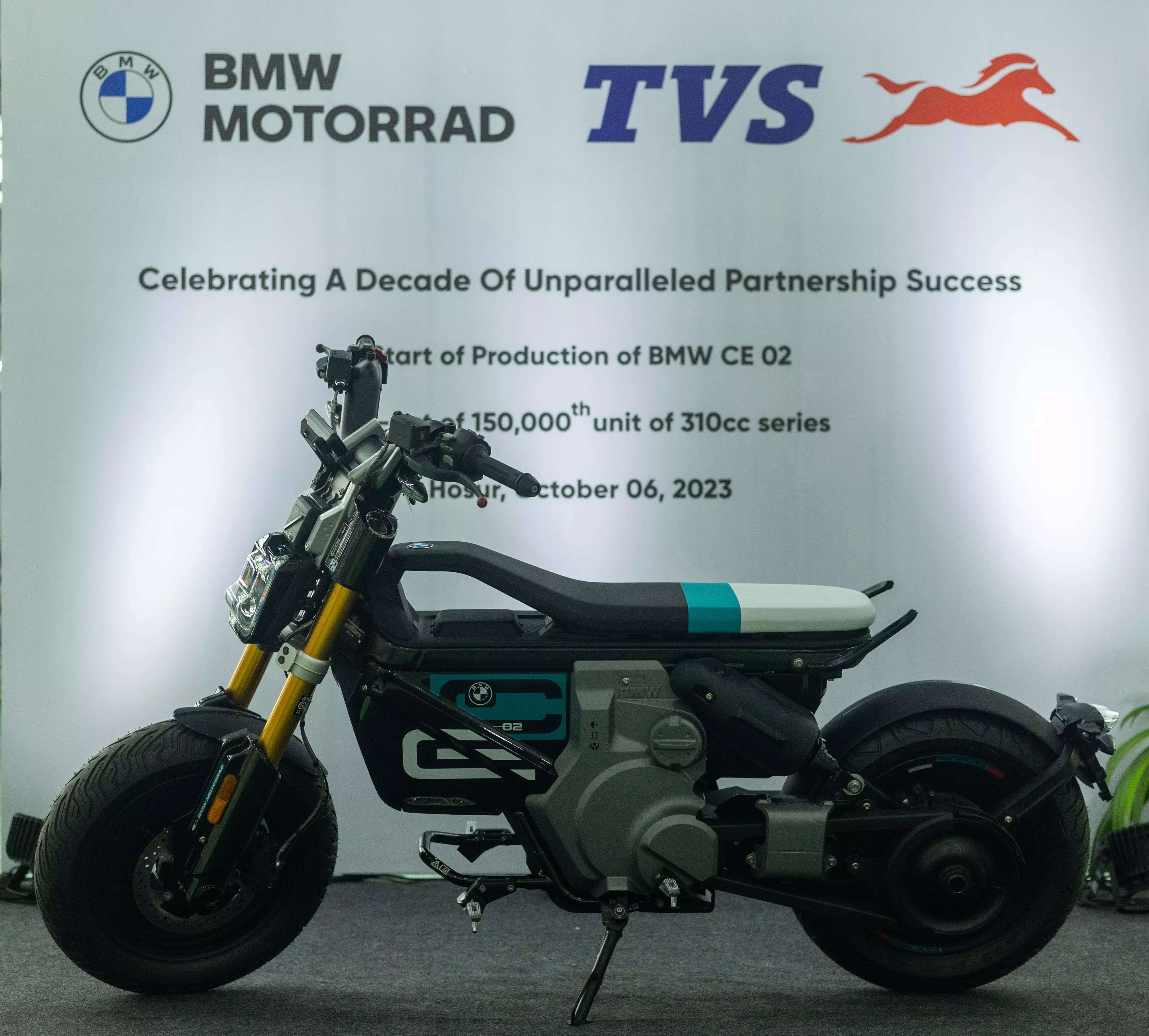 <p>The TVS Motor-produced CE 02, an e-parkour, as BMW Motorrad calls it, will be launched in Europe around April. It will be priced at EUR 8,500. The EV will be available with a 4kW battery pack, and will have a riding range of 90 km, and a top speed of 90km/h.</p>