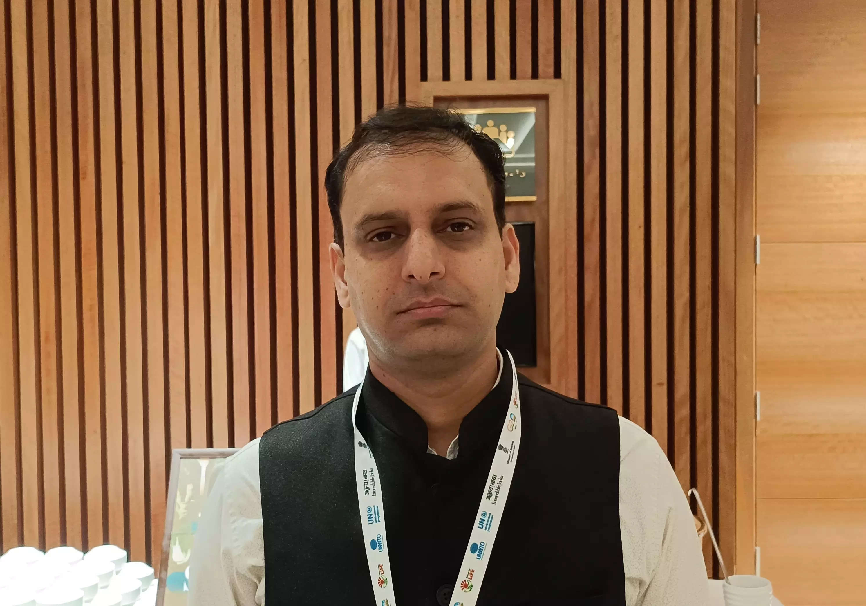 <p>Neeraj Kumar, managing director of the Haryana Tourism Corporation.</p>
