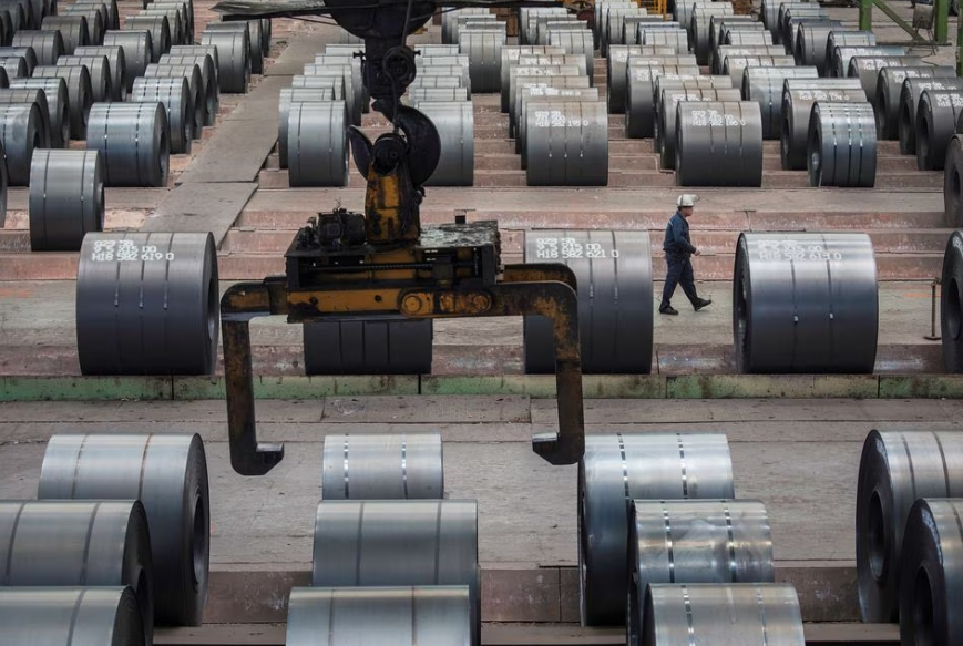 <p>China's shipments have steadily fallen since 2015, when they made up 25% of EU steel imports in volume terms, to below 10% since 2018, according to EU steelmakers federation Eurofer.<br></p>