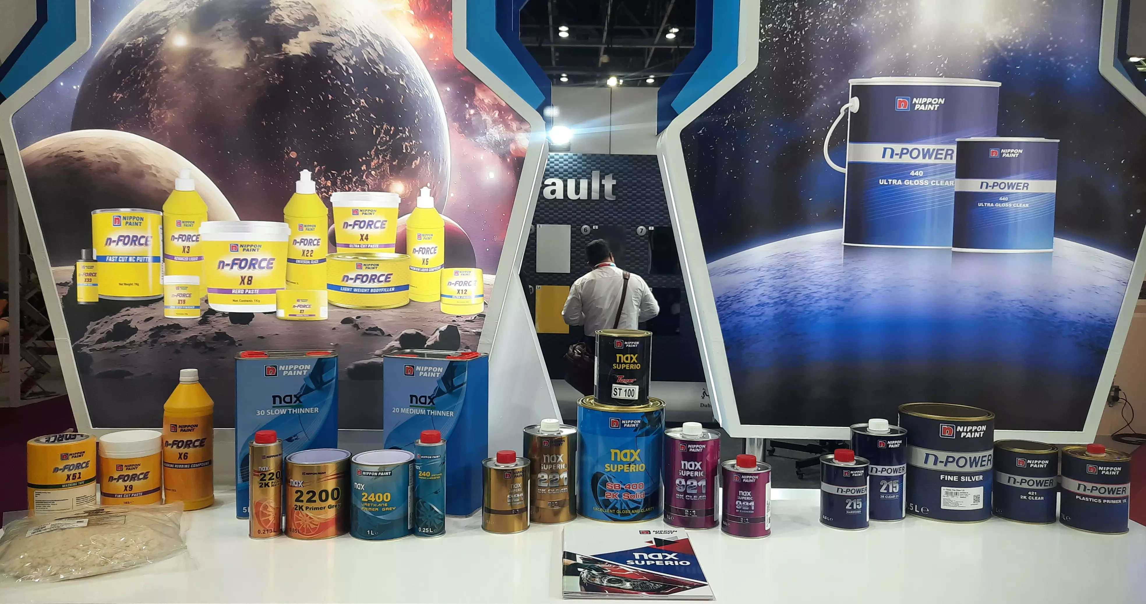 <p>At the Automechanika Dubai this year, Nippon showcased automotive refinish products from the paint and non-paint categories, including the Nippon N-Force and N-Power brands; and the Nax 921 and 922 automotive clear coats.</p>