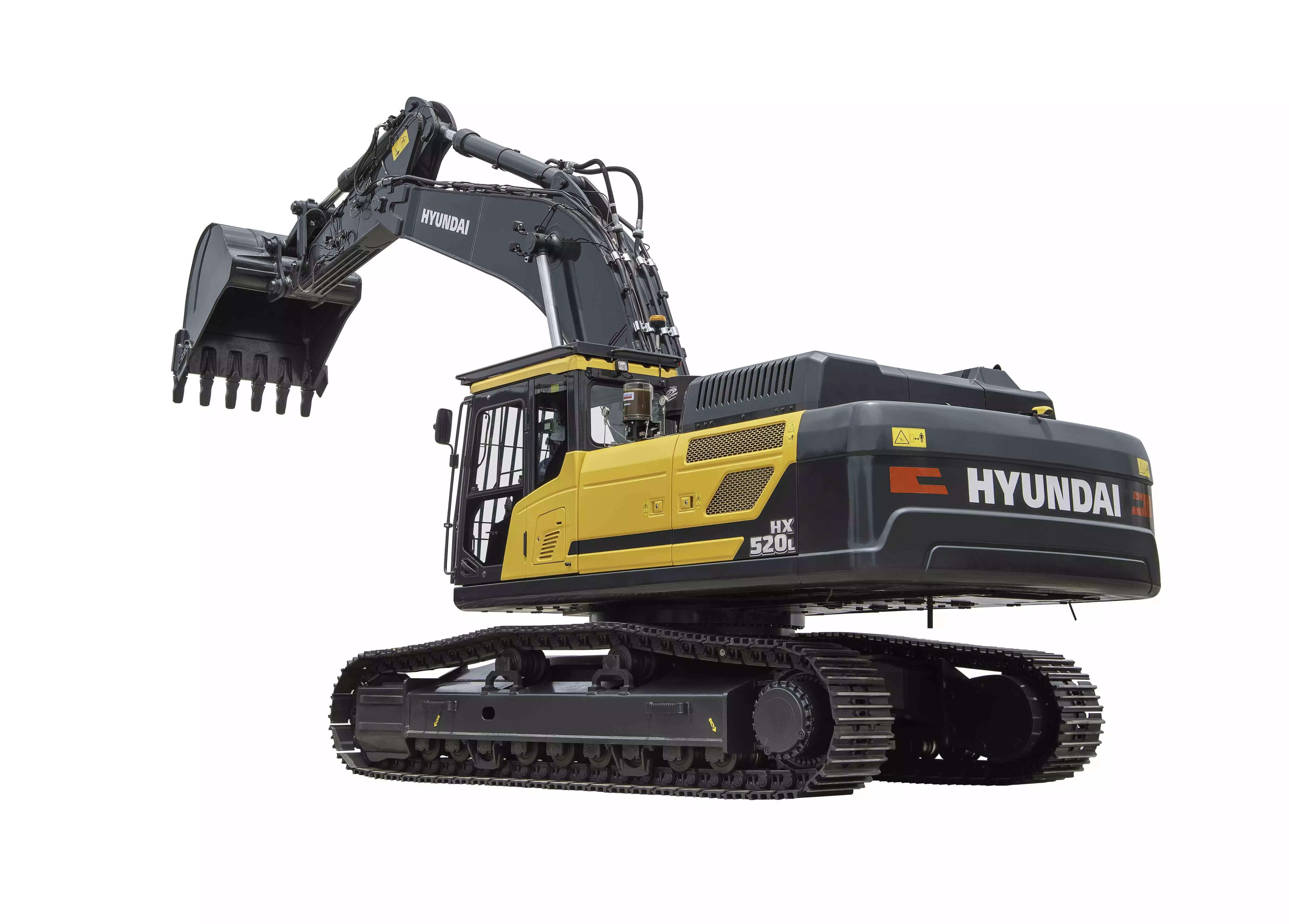 <p>The New generation 50 Ton model HX520L is the latest offering from Hyundai which is designed on the Global HX-series platform.</p>