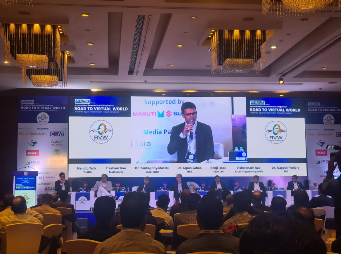 <p>SAE India's International Automotive CAE Conference 2023, themed 'Road to Virtual World'was moderated by ETAuto's Consulting Editor Sumantra Bibhuti Barooah.</p>
