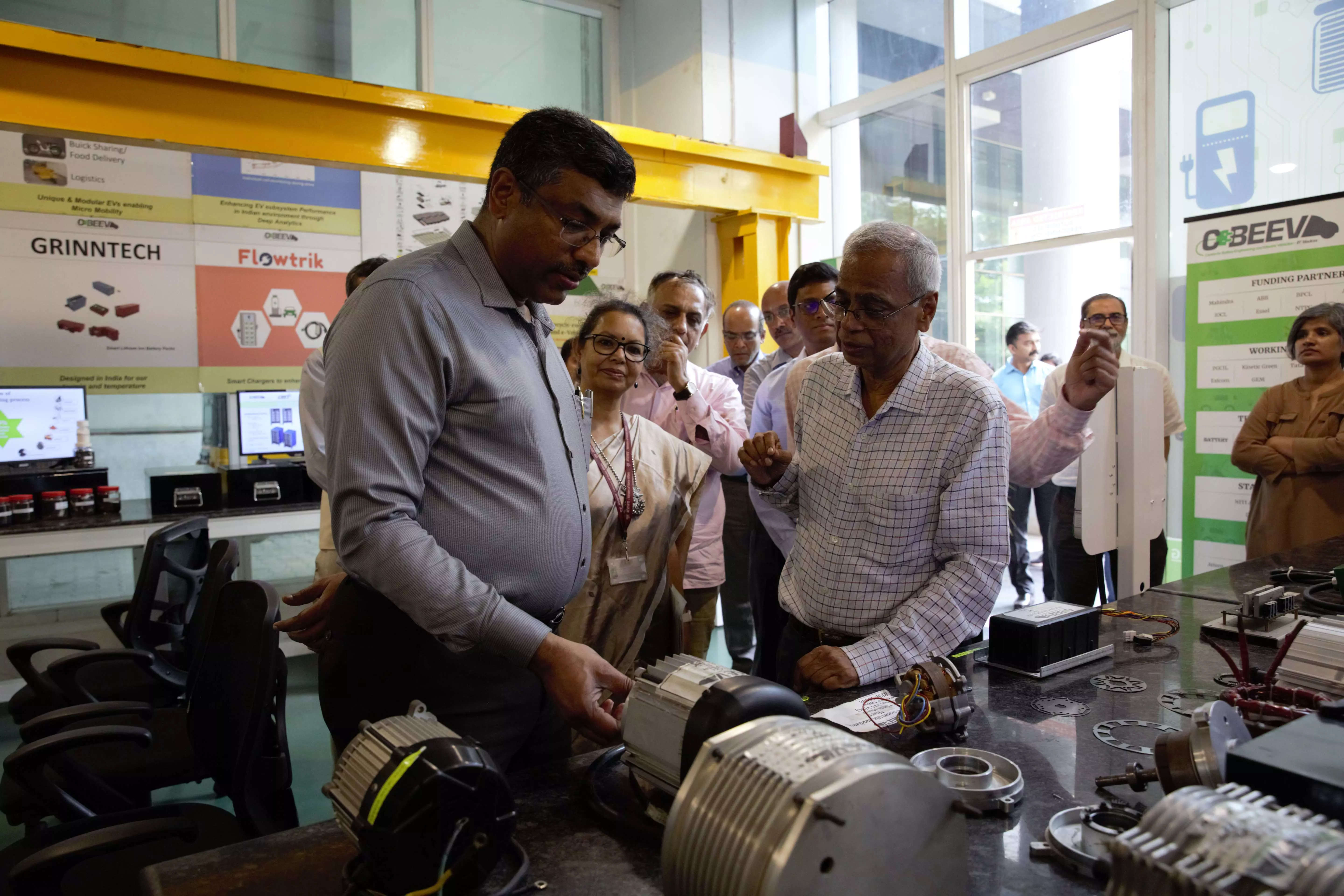 <p>To address this challenge and increase local manufacturing, the 2KW charger has been designed and developed by CEET, IIT Madras and industrial partner Flowtrik Technologies with funding from MeitY. </p>