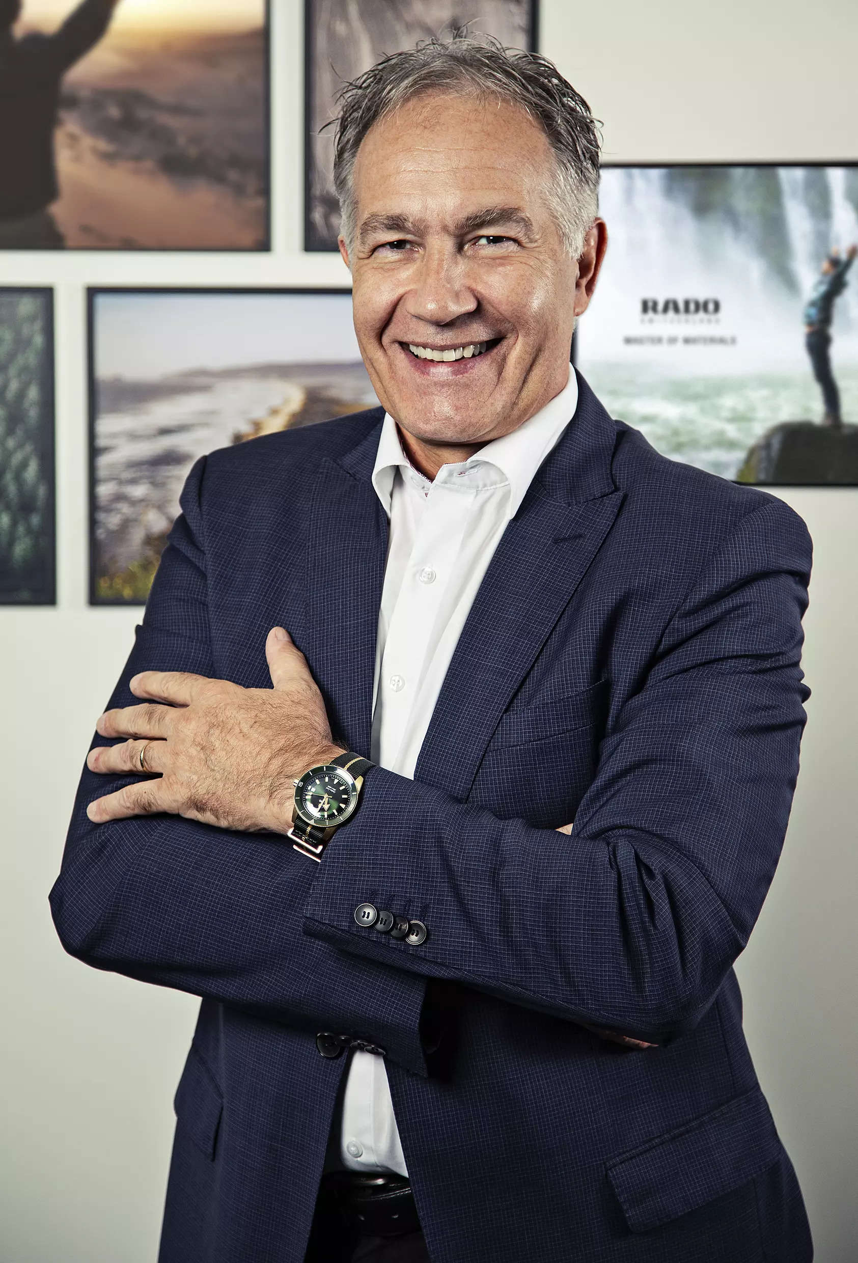 <p>Adrian Bosshard, Global CEO Rado</p>