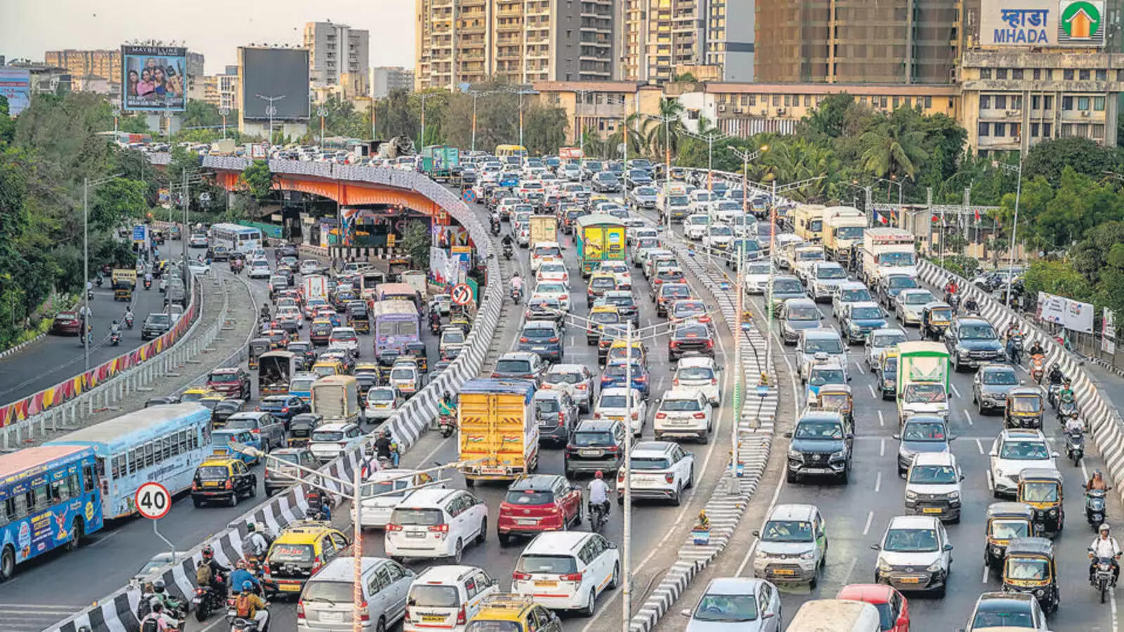 Mumbai's vehicle population, in the past five years has seen a 7 lakh increase in vehicles, of which nearly 2 lakh were registered in less than the first 10 months of this year.