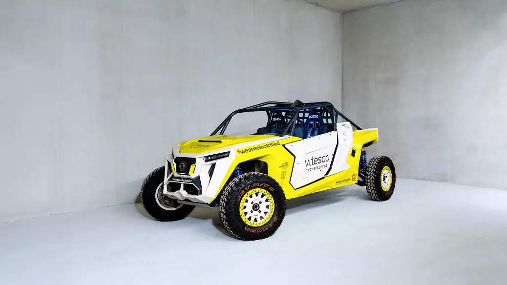 <p>The all-wheel-drive vehicle uses one EMR3 each on the front and rear axles. Another component from the passenger car sector is the PDCU (Powertrain Domain Control Unit), which the two-wheeler and powersport specialists at Vitesco Technologies have further developed for use in the M-Two. The company anticipates significant growth in electric offroad vehicles such as SSVs and also UTVs (Utility Task Vehicles), which are SSVs where the main focus is utility.</p>