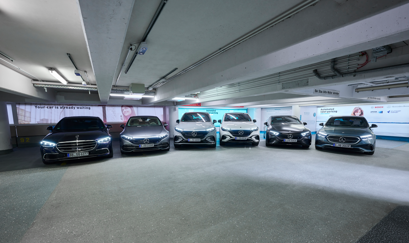 <p>In November 2022, Mercedes-Benz and Bosch received the world’s first approval for commercial use of their highly automated and driverless parking function in Germany.</p>