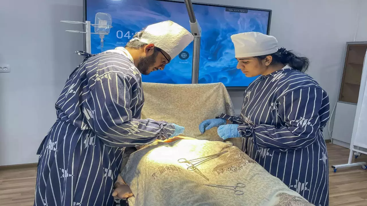 Uzbekistan opens door for over 1000 Indian MBBS students evacuated from war-torn Ukraine, ET HealthWorld