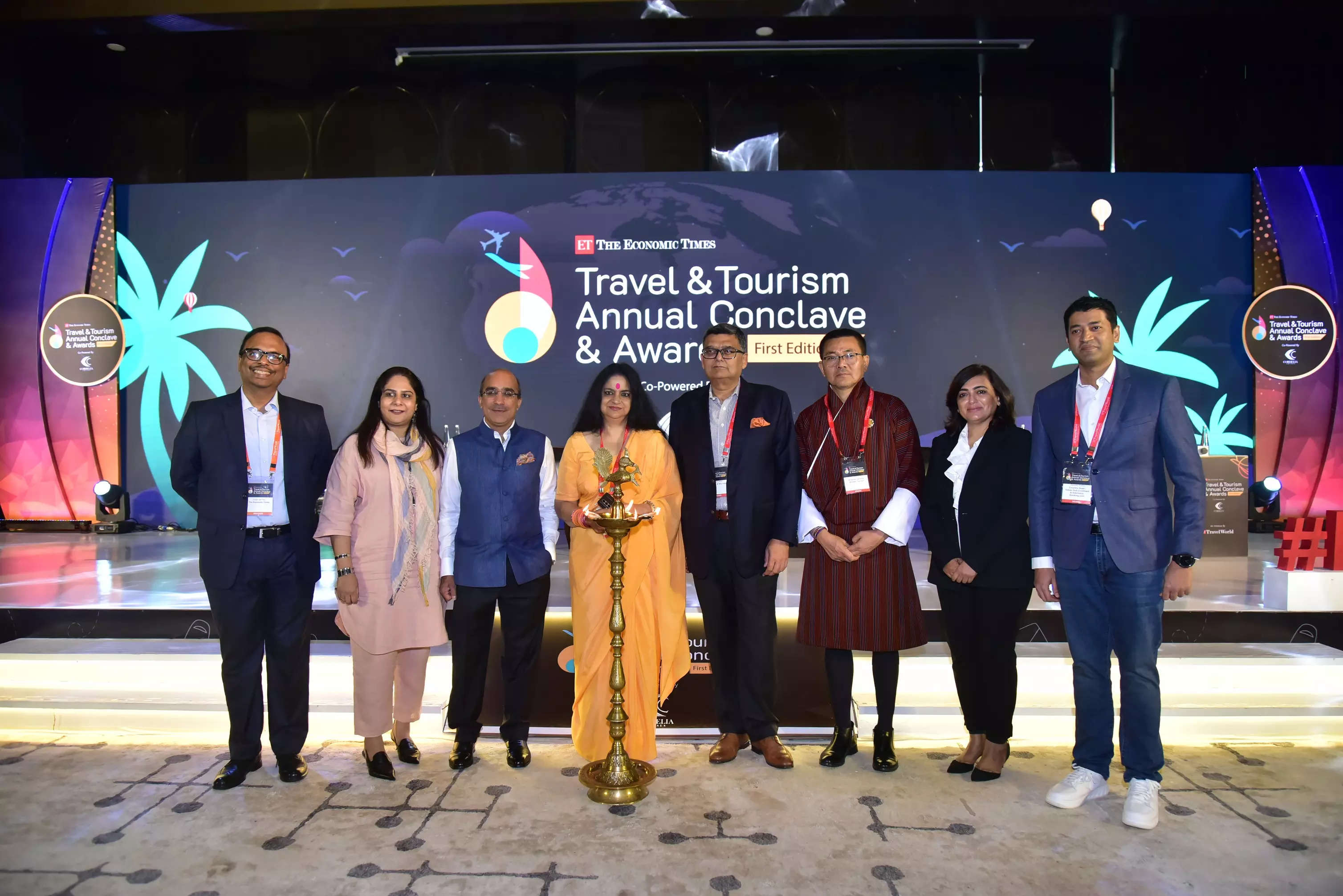 <p>A snapshot from the 1st edition of ET Travel &amp; Tourism Conclave &amp; Awards</p>