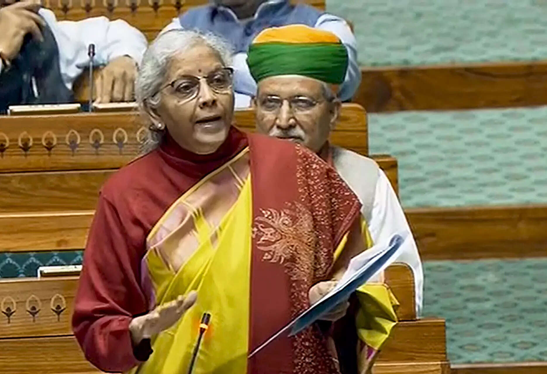 <p>Finance Minister, Nirmala Sitharaman<br /></p>