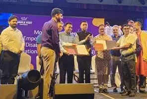 <p>DEPWD and NHRDN signed a memorandum of understanding on the closing day of the International Purple Fest in Goa.</p>