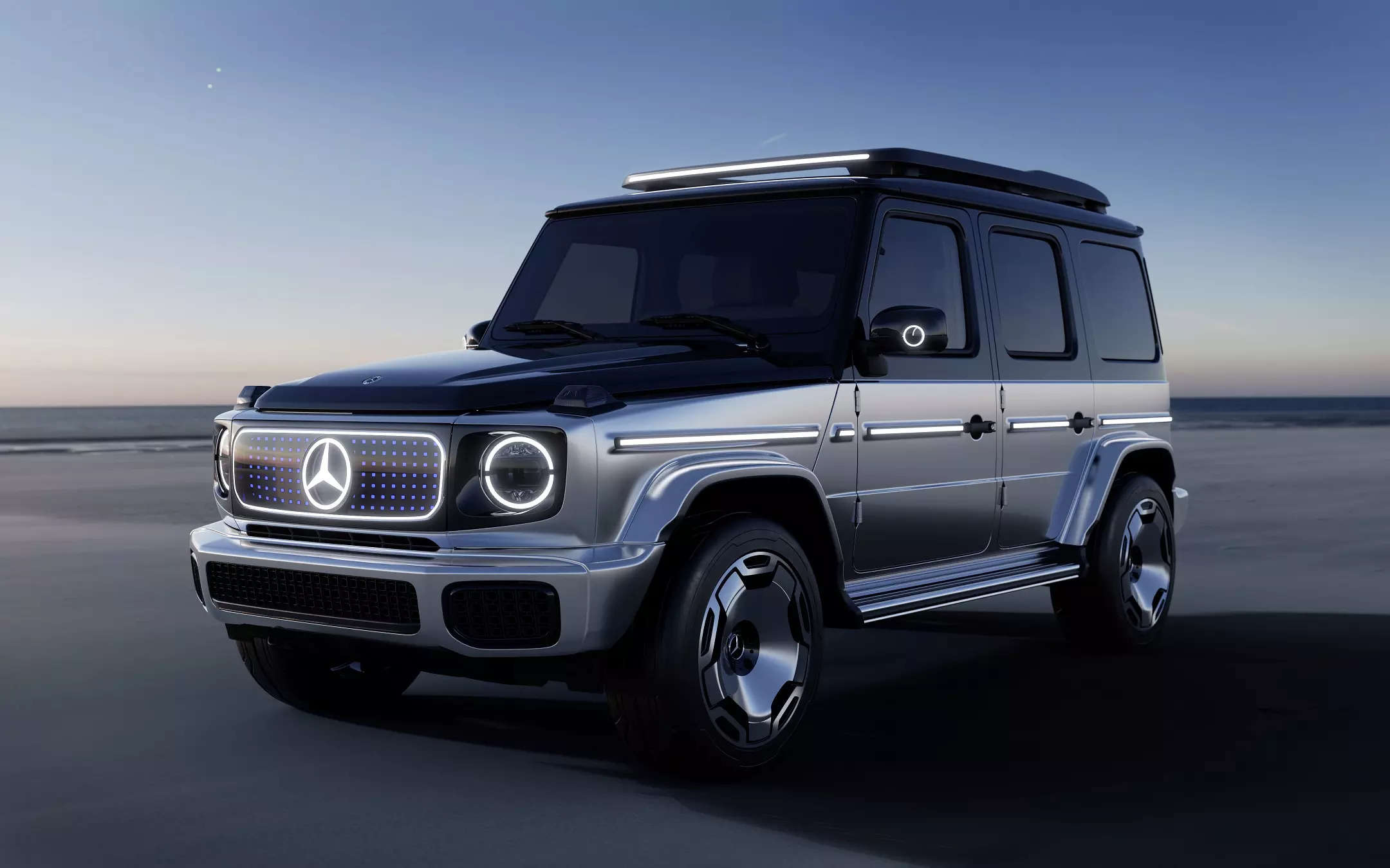<p>The Concept EQG is Mercedes-Benz’s presentation of a near-production study of an all-electric model variant of its utilitarian off-road icon. </p>