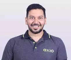 <p><b>Akshay Sarma, CFO of consumer finance startup axio,</b></p>