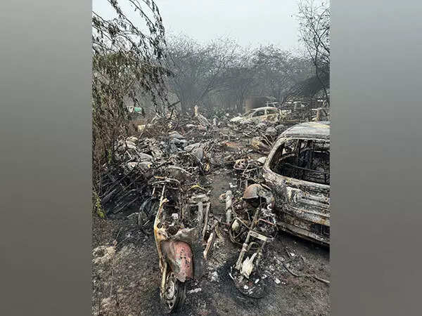 <p>The Department of Delhi Fire Services also said that as many as 200 four-wheelers and 250 two-wheelers were gutted in a fire that broke out at the Police Training School.</p>