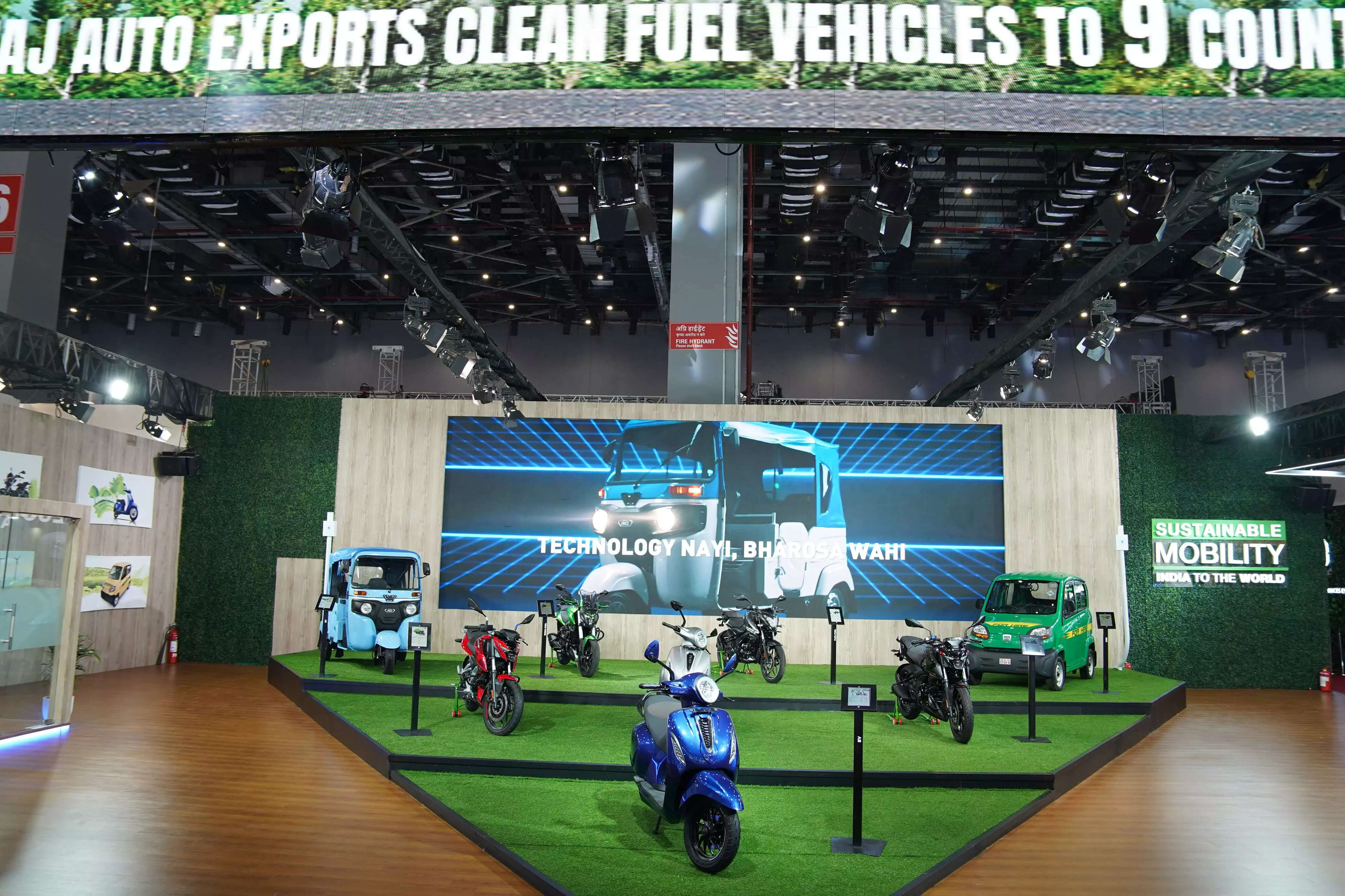 <p>The displayed range has been carefully selected to demonstrate there commitment to not just conventional fuel based options but also to newer and cleaner alternative fuels in step with the goals of society.</p>