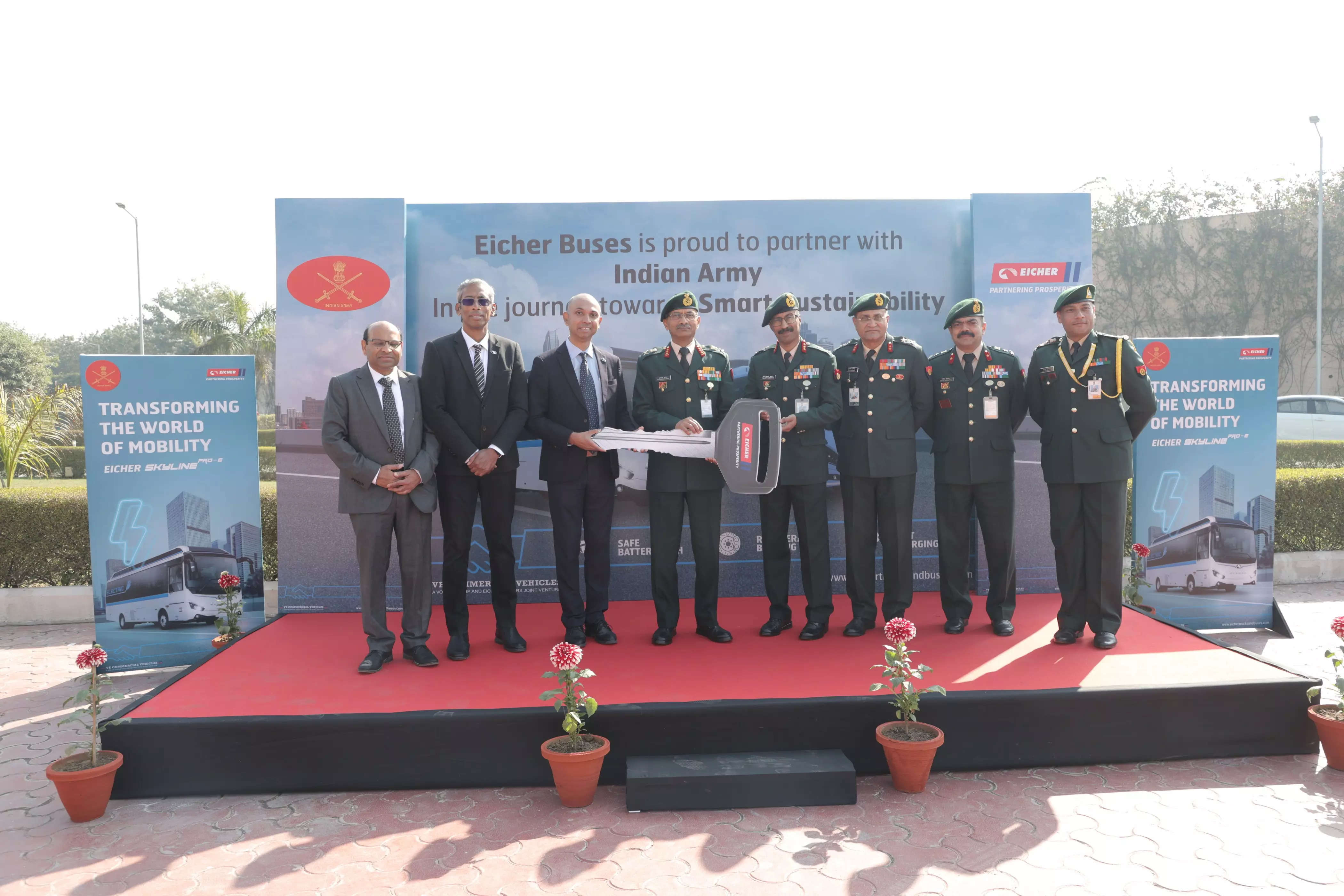 <p>These deliveries support the Indian Army’s transformative initiative to deploy environment friendly and sustainable transportation for staff and troop movement.</p>