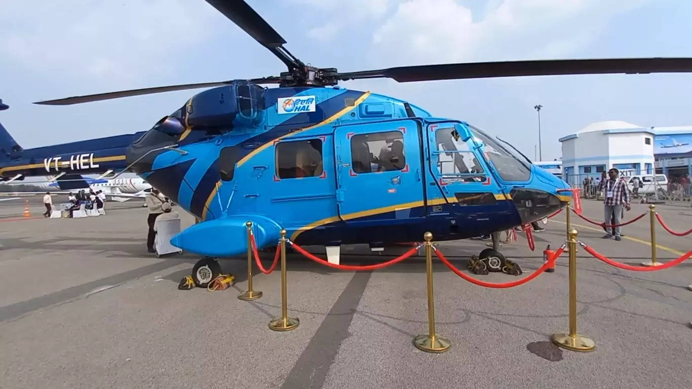 <p>Dhruv helicopter (civil version)</p>