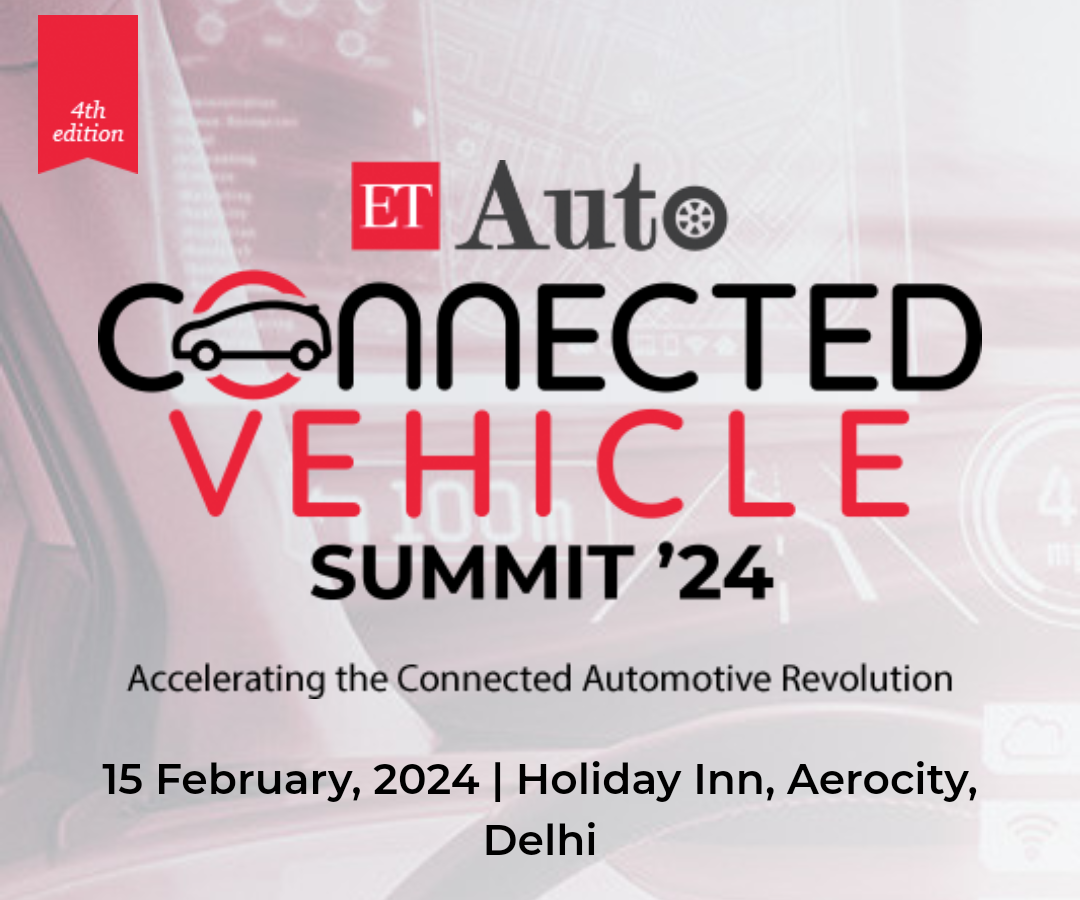 <p>ETAuto Connected Vehicle Summit 2024, where knowledge meets action, and innovation paves the way ahead. Let's navigate the challenges, accelerate innovation, and drive the future of connected vehicles together.</p>
