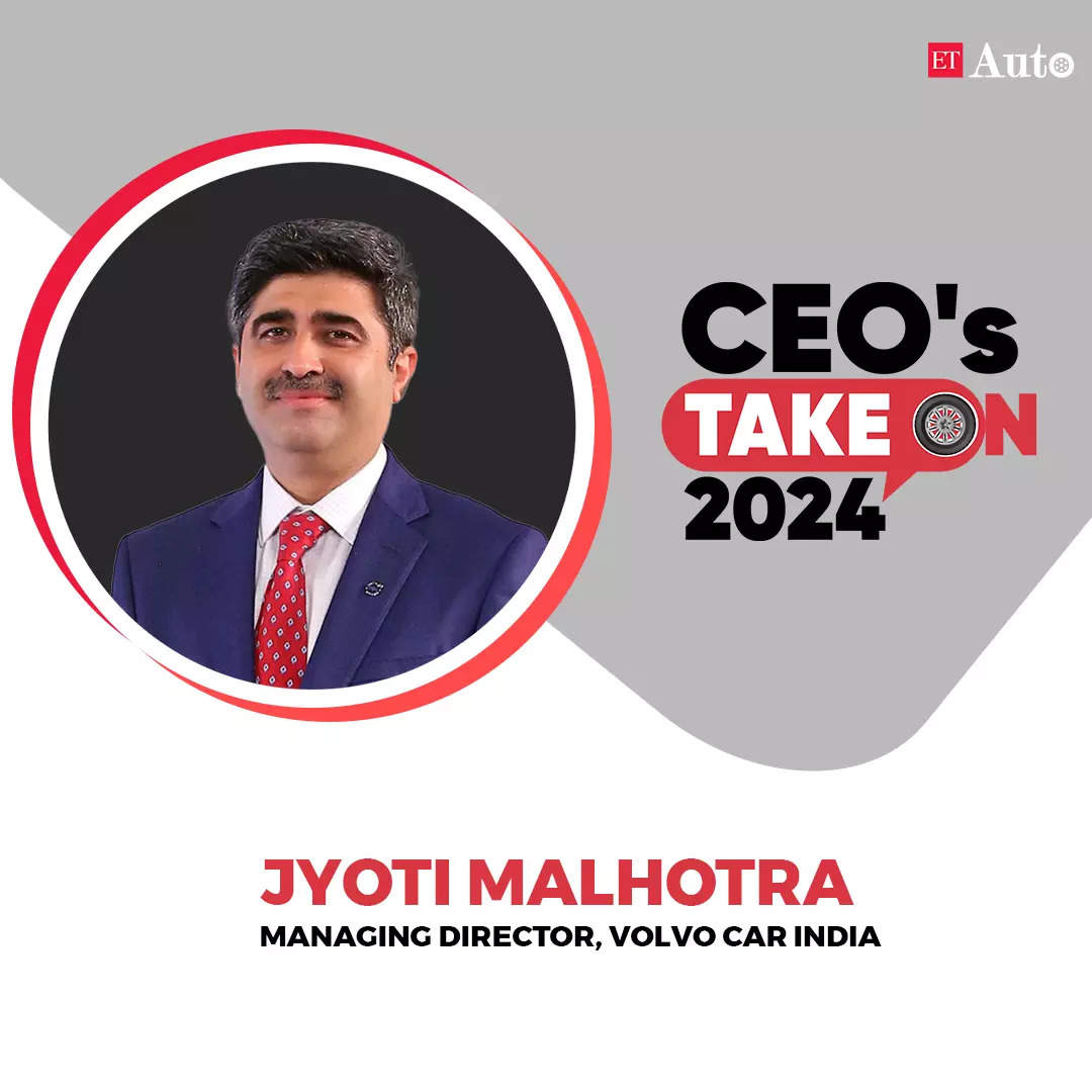 <p> Jyoti Malhotra, Managing Director, Volvo Car India told ET Auto.</p>