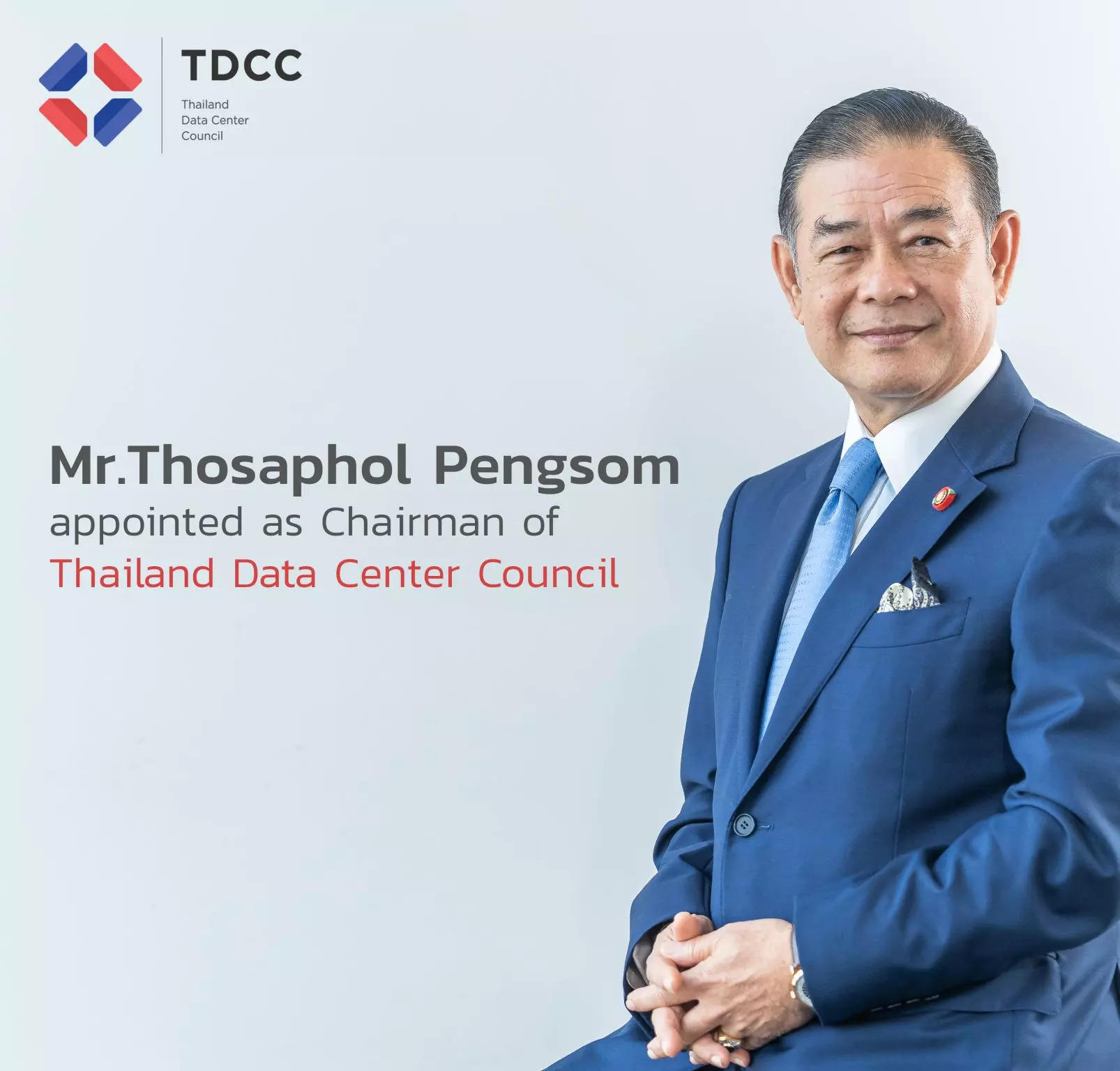 <p>Thosaphol Pengsom, Chairman, Thailand Data Center Council (TDDC)</p>