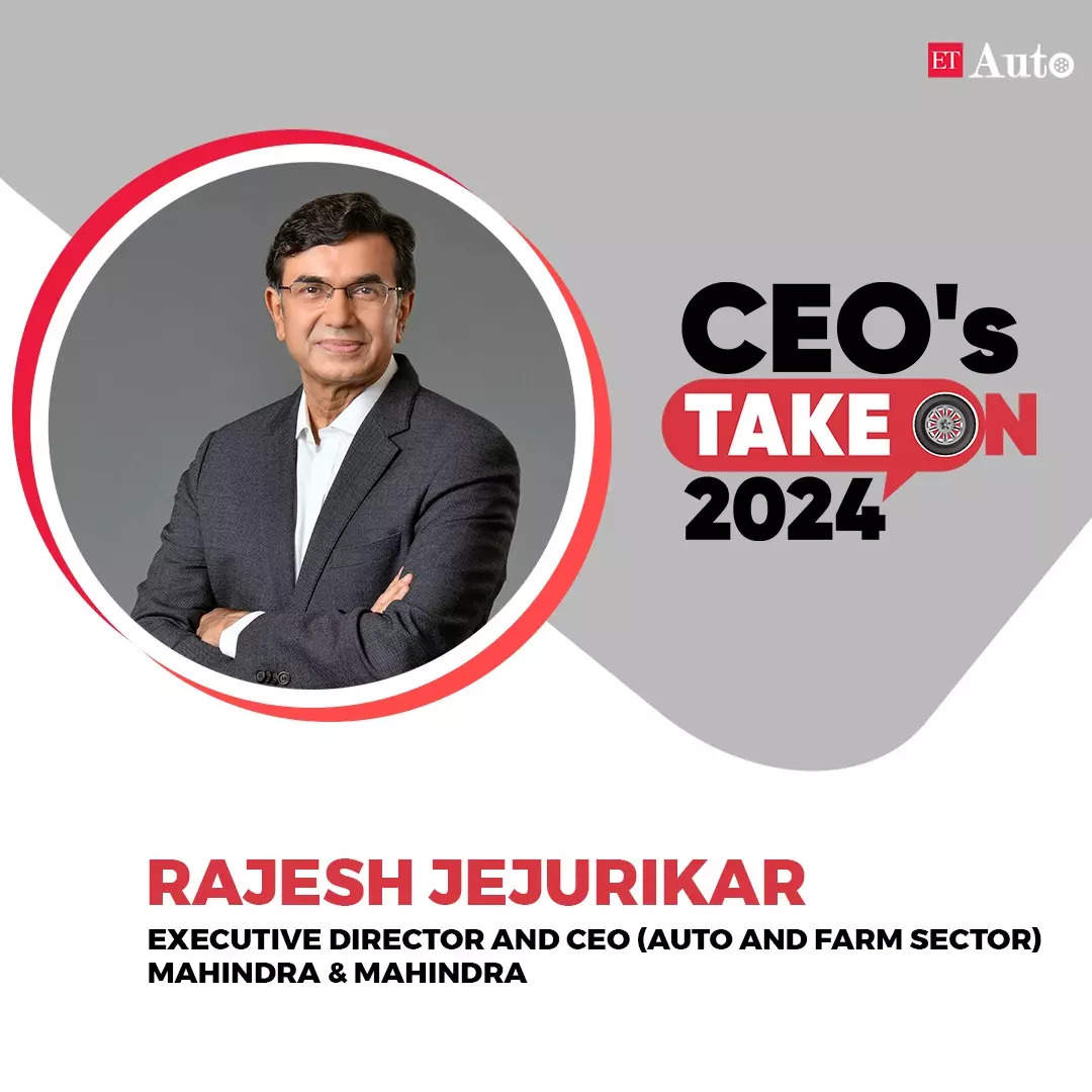 <p>Rajesh Jejurikar, Executive Director &amp; <span class="il">CEO</span> – Auto &amp; Farm Sectors, Mahindra &amp; Mahindra</p>