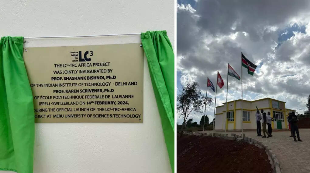 <p>The project was jointly inaugurated by IIT Delhi’s Prof. Shashank Bishnoi and Prof. Karen Scrivener, EPFL, Switzerland, on February 14.</p>