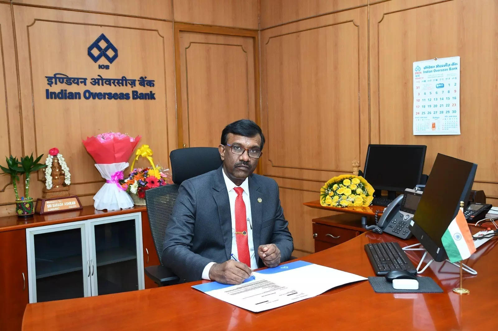 

<p><em>Dhanaraj T, Executive Director, Indian Overseas Bank</em><em></em></p>
<p>“/><figcaption class=