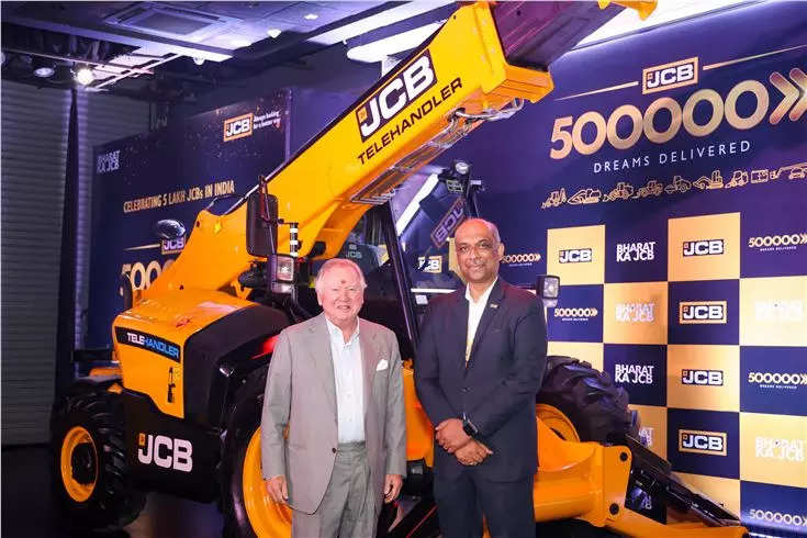 <p>The event took place in the presence of JCB’s Group Chairman, Lord Bamford, at the company’s India Headquarters at Ballabgarh.</p>