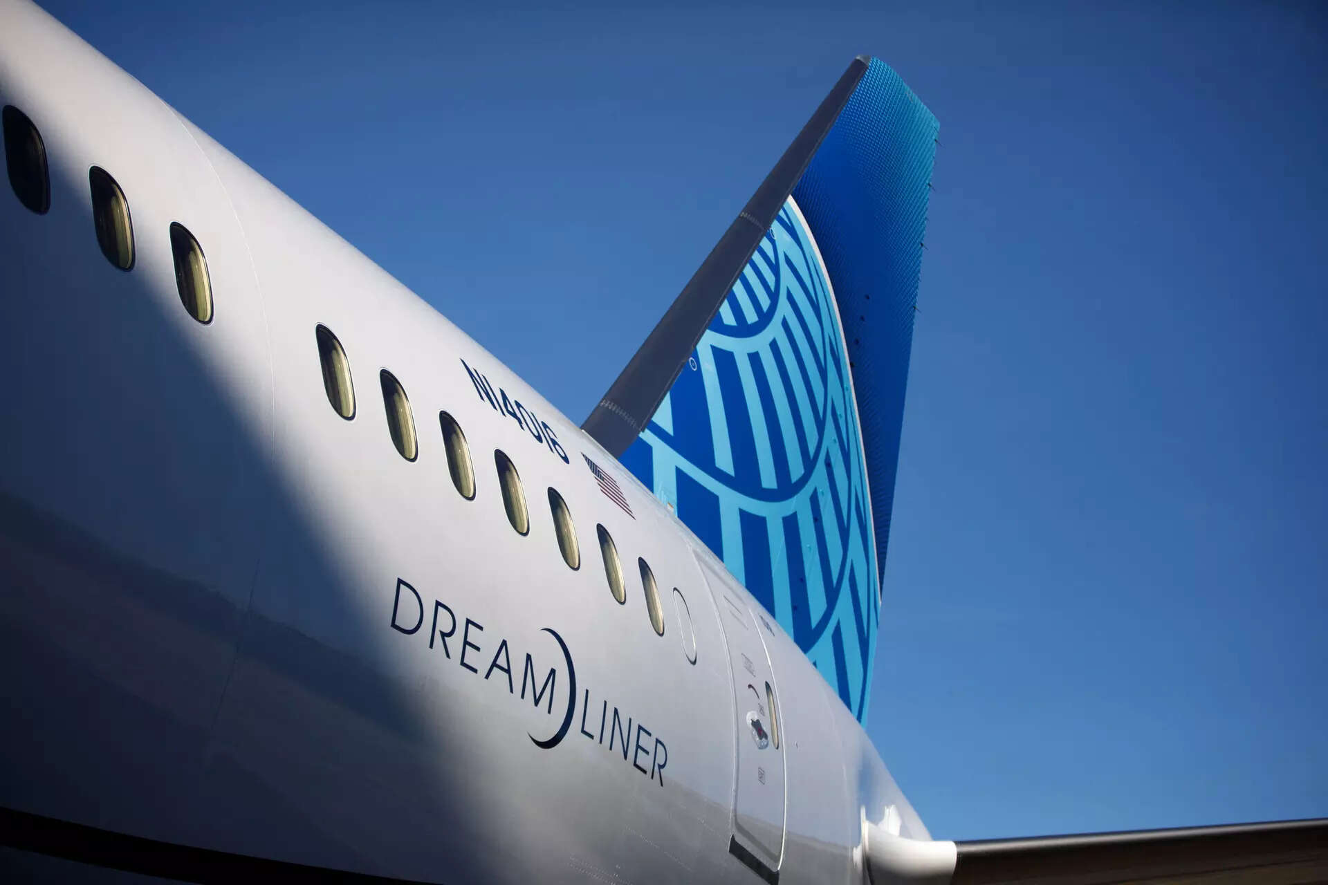 <p>(FILES) The exterior of a 787 Dreamliner at the Boeing manufacturing facility in North Charleston, on December 13, 2022. Federal aviation authorities are investigating claims by a Boeing engineer that the 787 Dreamliner suffers from assembly defects that threaten safety, US officials said on April 9, 2024.</p>
